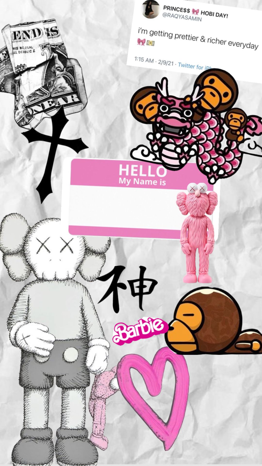 1080x1920 Check out makeouthill_tii's Shuffles Ideas on what type of wallpaper I should make next or maybe custom wallpaper??#wallpaper #kaws