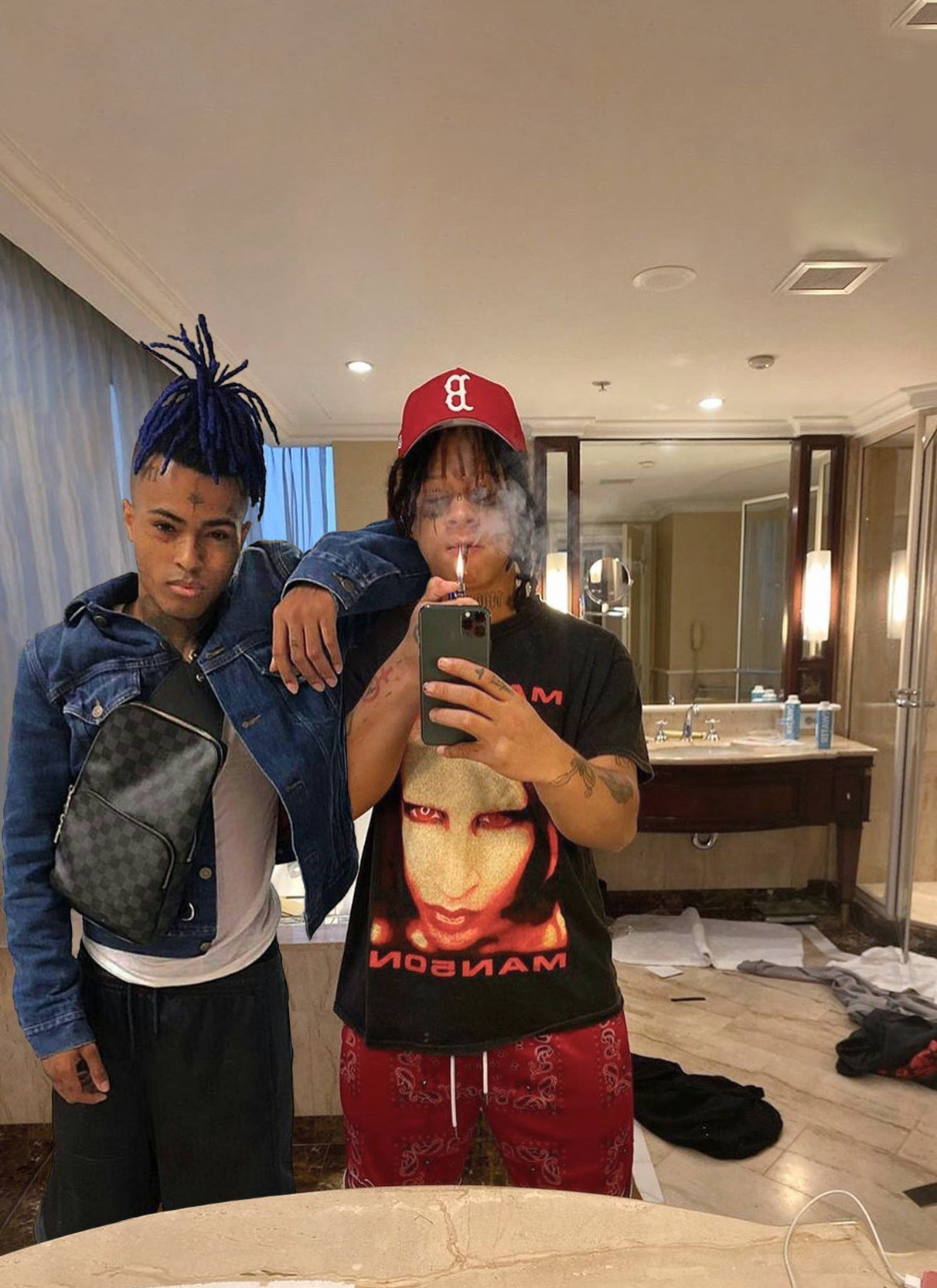 1212x1665 A nice x and trippie wallpaper