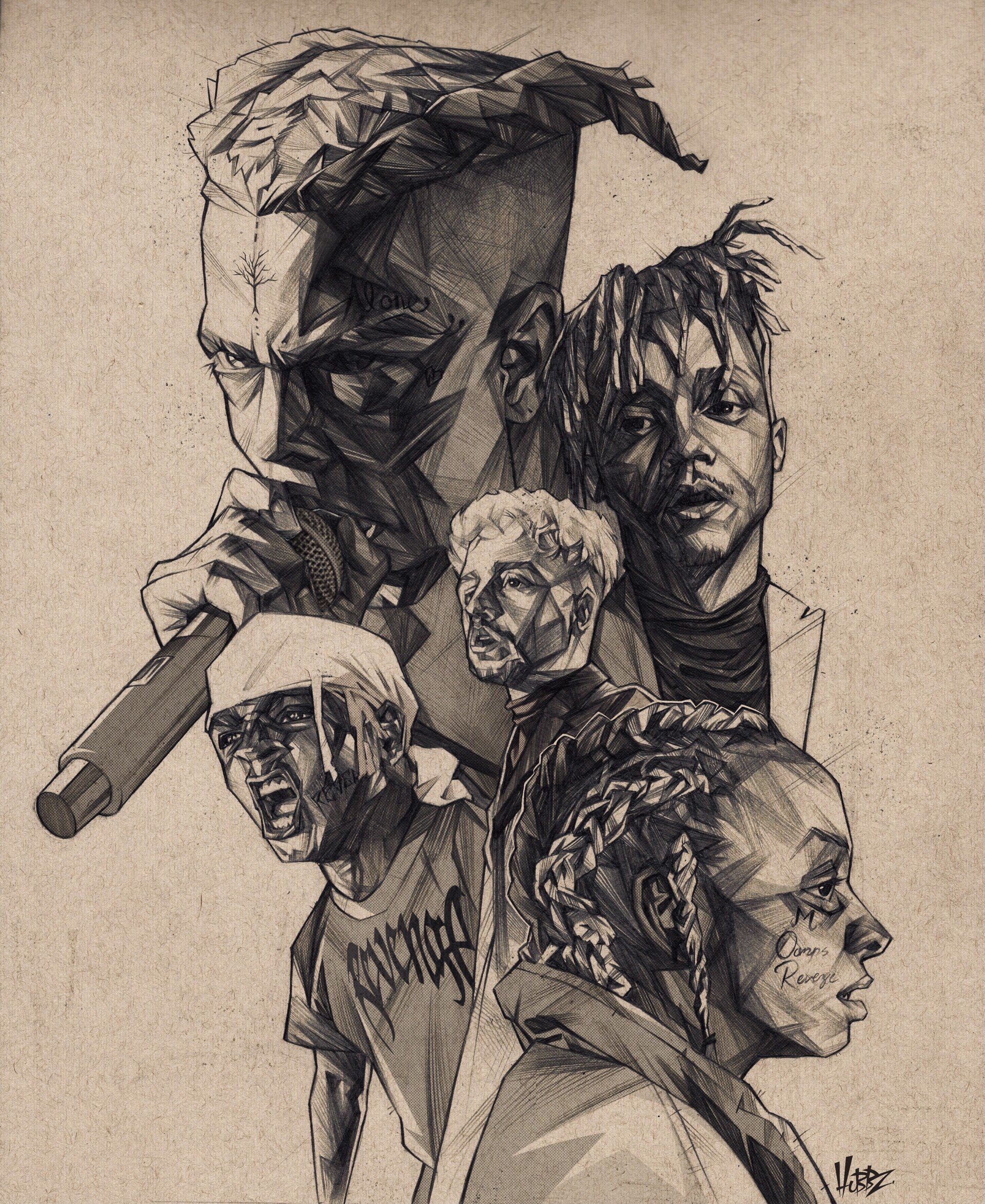 1920x2346 REVENGE, Juice Wrld, Ski Mask, Trippie Redd, DJ Scheme