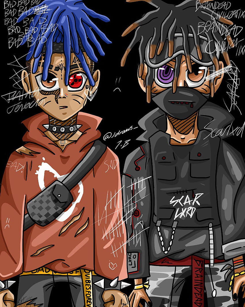 850x1063 XXXTentacion, trippie redd anime HD phone wallpaper