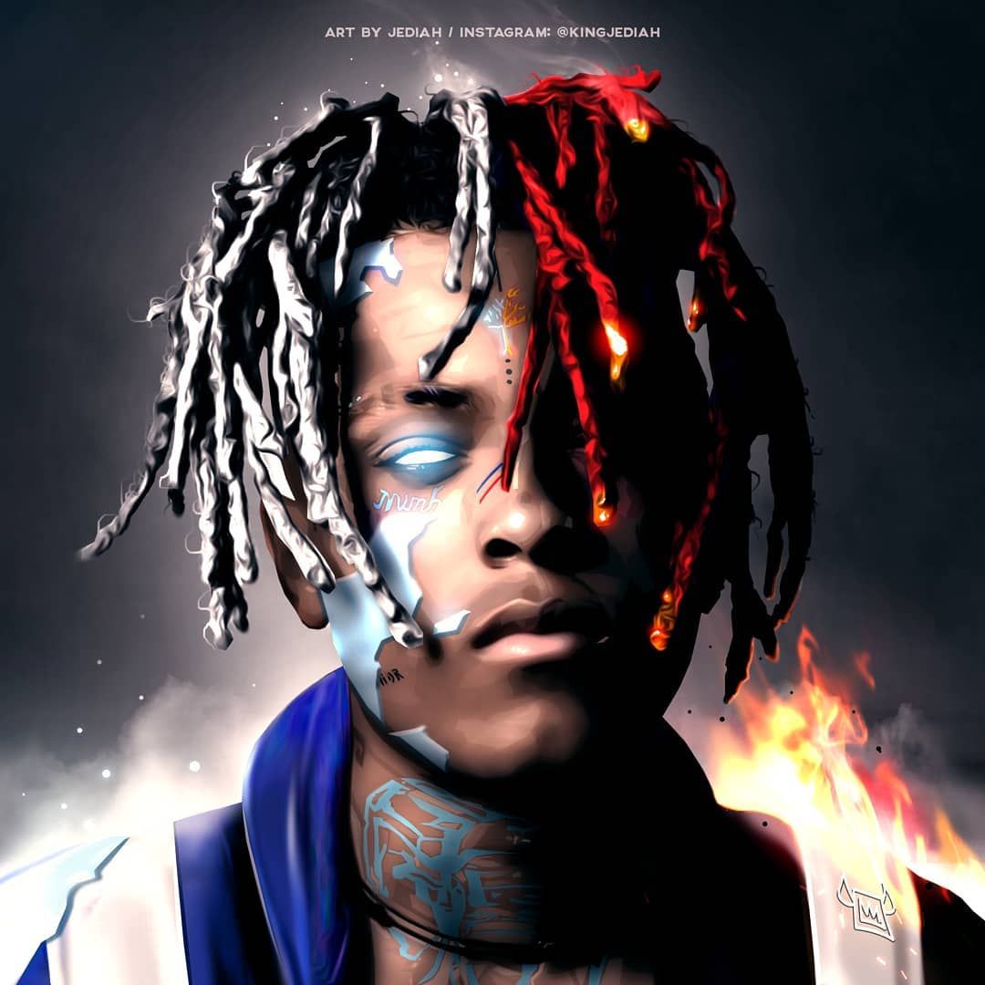 1080x1080 Trippie Redd And XXXTentacion Wallpaper