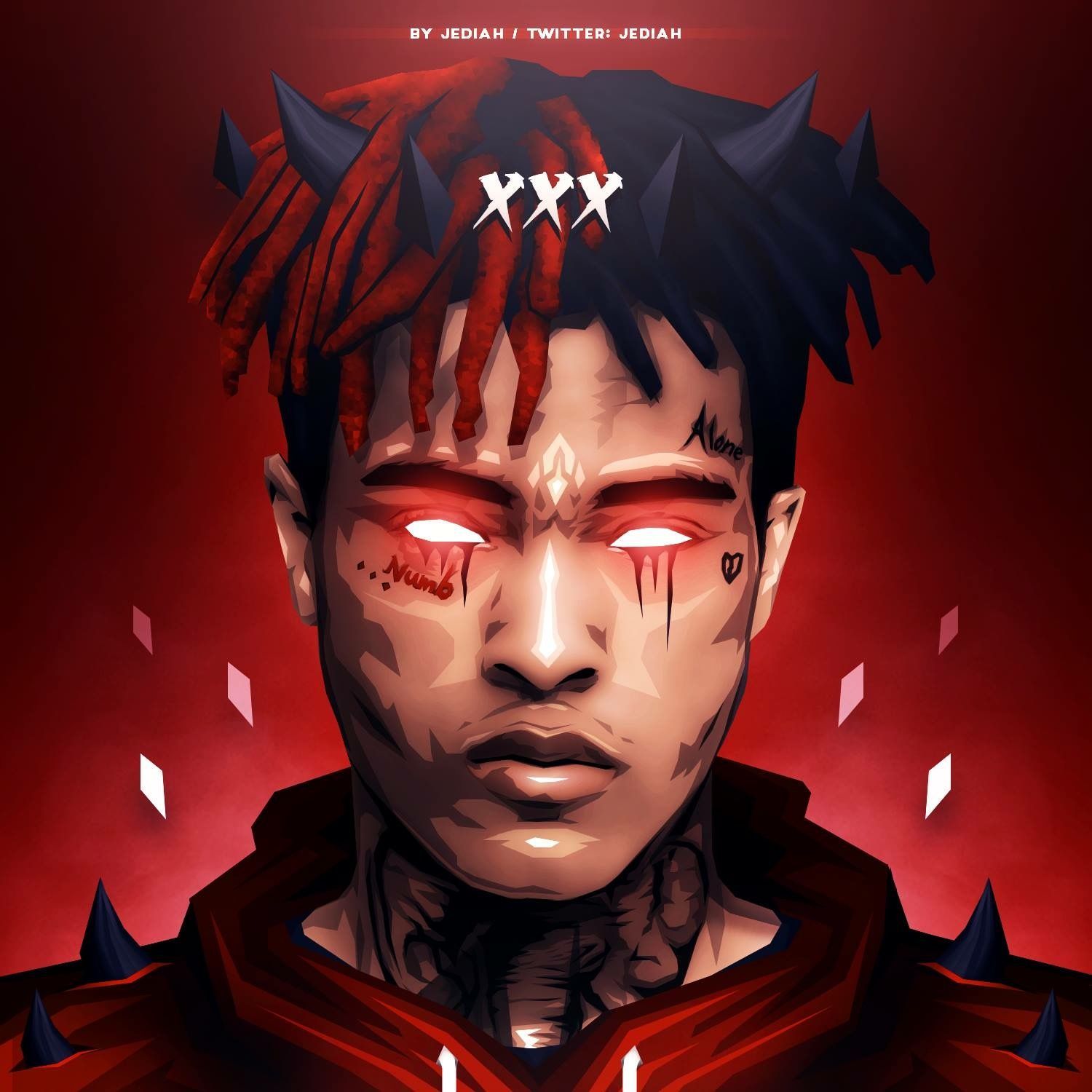 1500x1500 Xxxtentacion Dope Wallpaper, HD Background