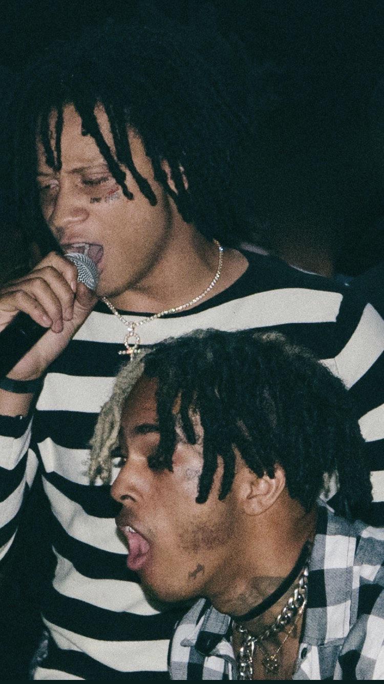 750x1334 Unreleased trippie & x picture wallpaper