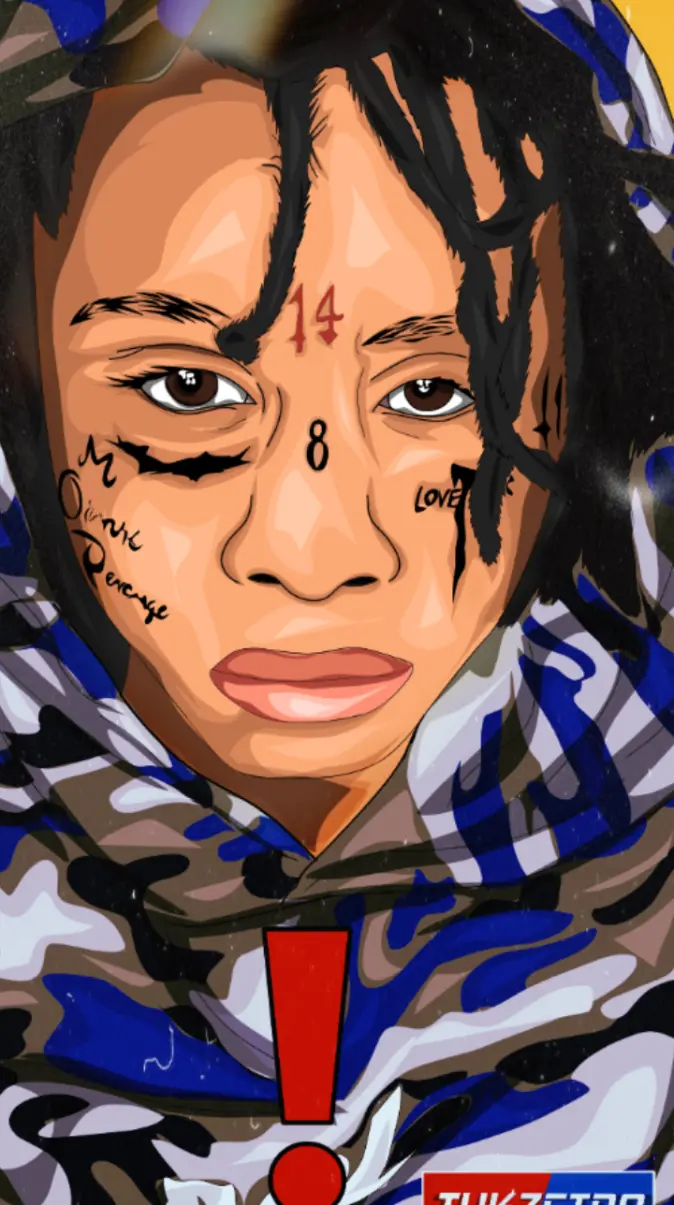 674x1205 Trippie redd wallpaper