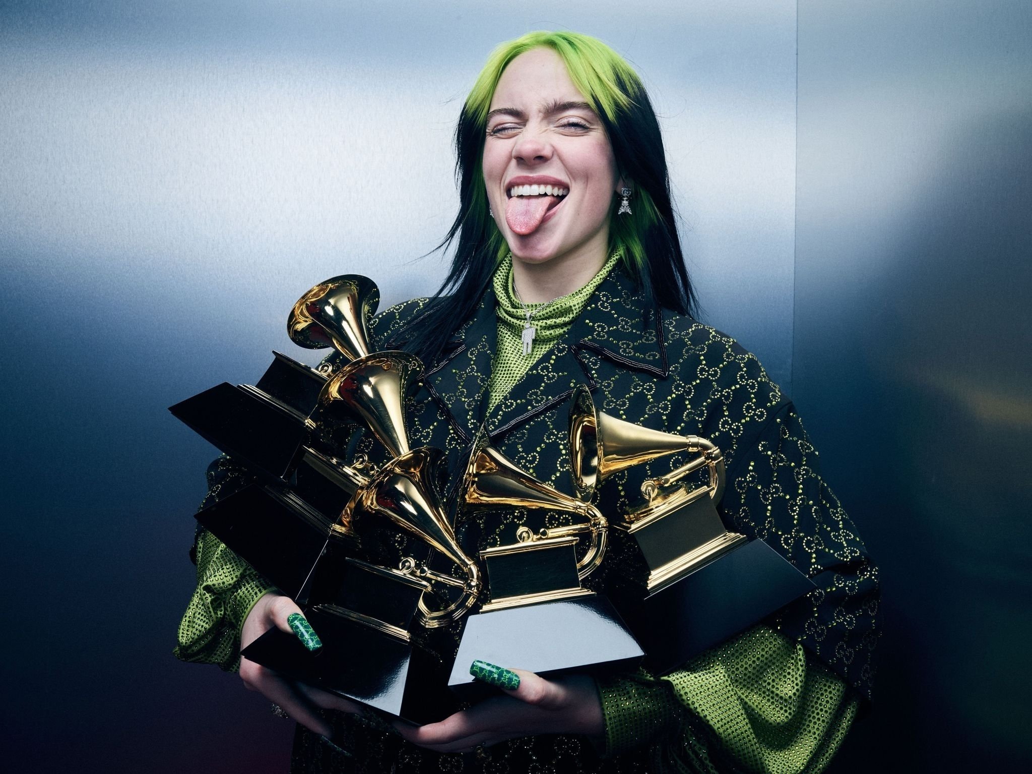2048x1535 Billie Eilish Grammy 2020 Wallpaper, HD Celebrities 4K Wallpaper, Image and Background