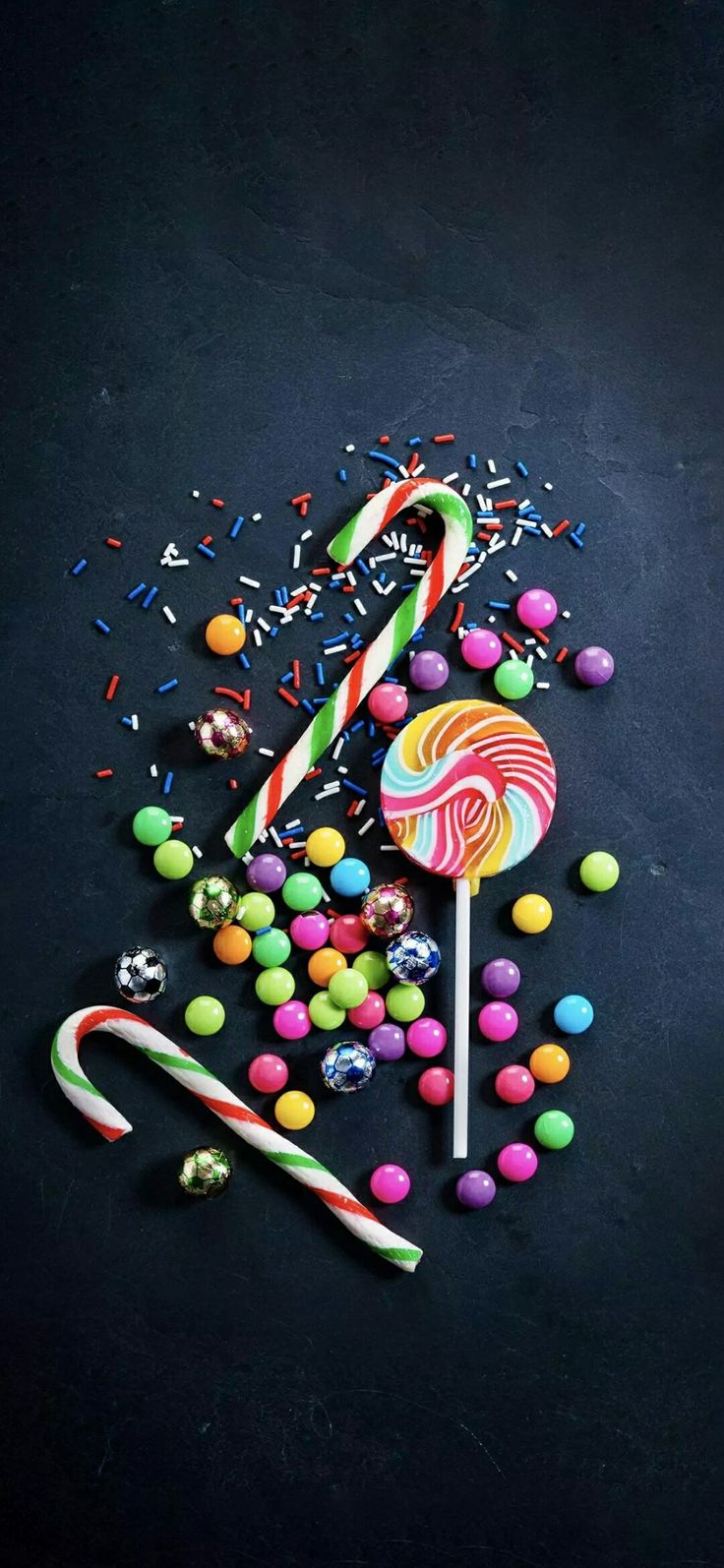 736x1594 Candy Wallpaper