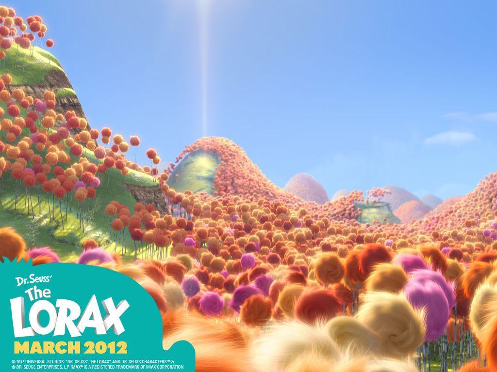 1024x768 The Lorax Wallpaper
