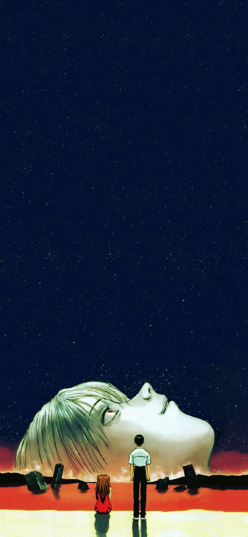 850x1840 End of Evangelion Phone : evangelion, Neon Genesis Evangelion HD phone wallpaper