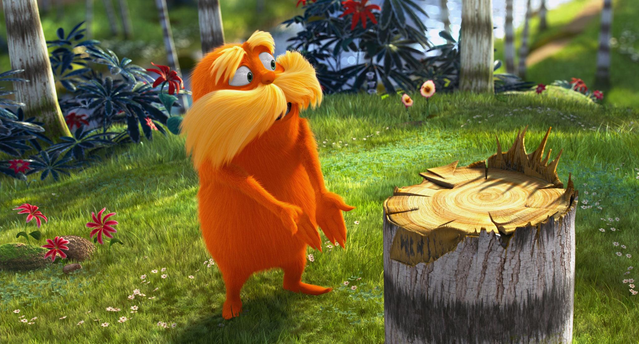 2048x1103 The Lorax from Dr. Seuss' The Lorax Movie Desktop Wallpaper