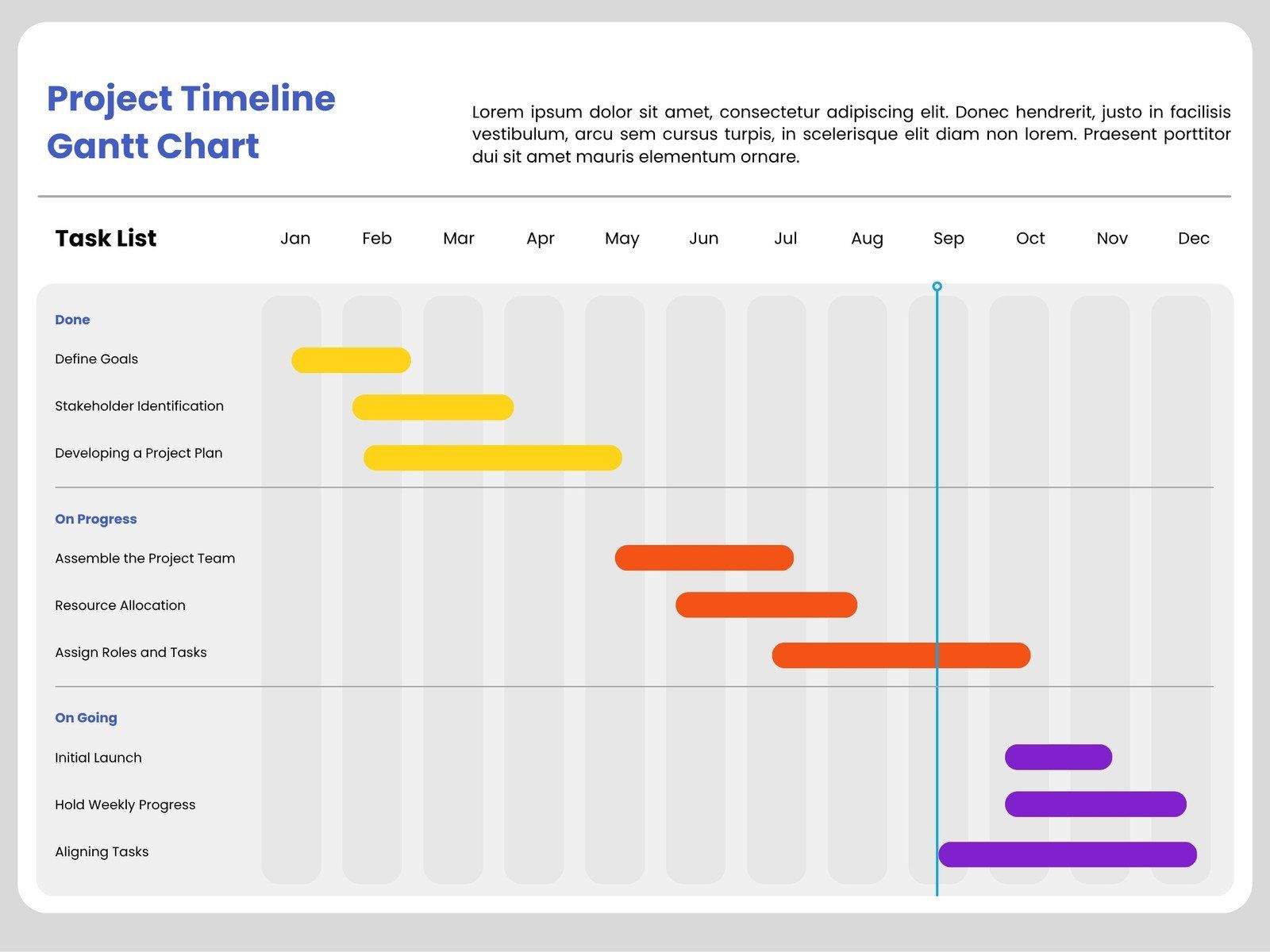 1600x1200 Free to customize Gantt chart templates