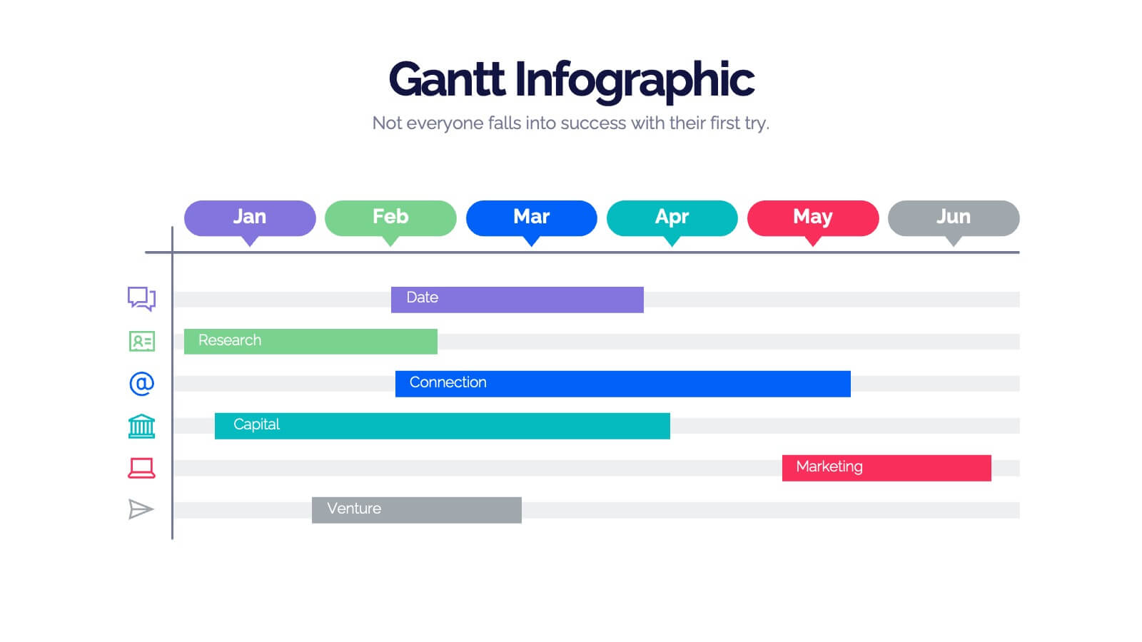 1600x900 Gantt Charts Analysis Infographic Powerpoint Template and Google Slides Theme
