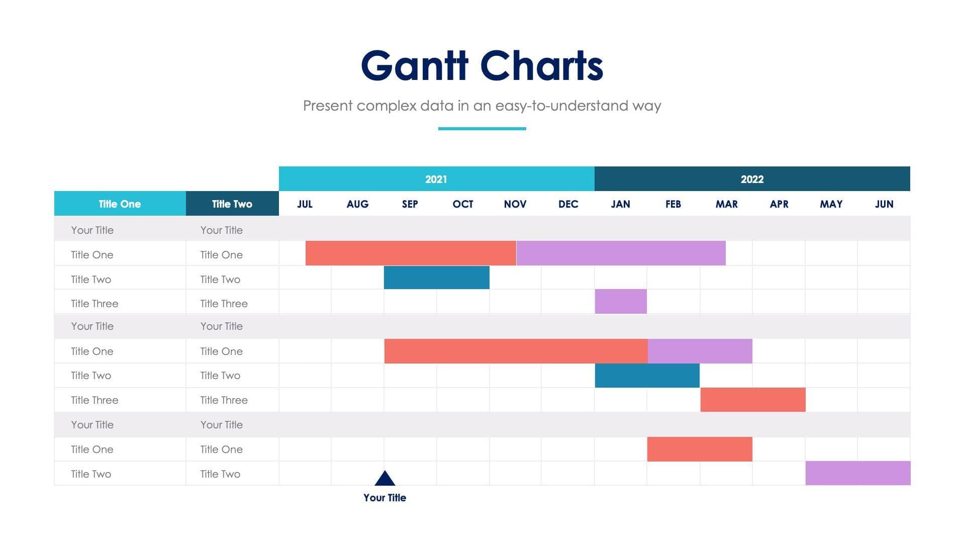 1920x1080 Gantt Chart Slide Infographic Template S07262205