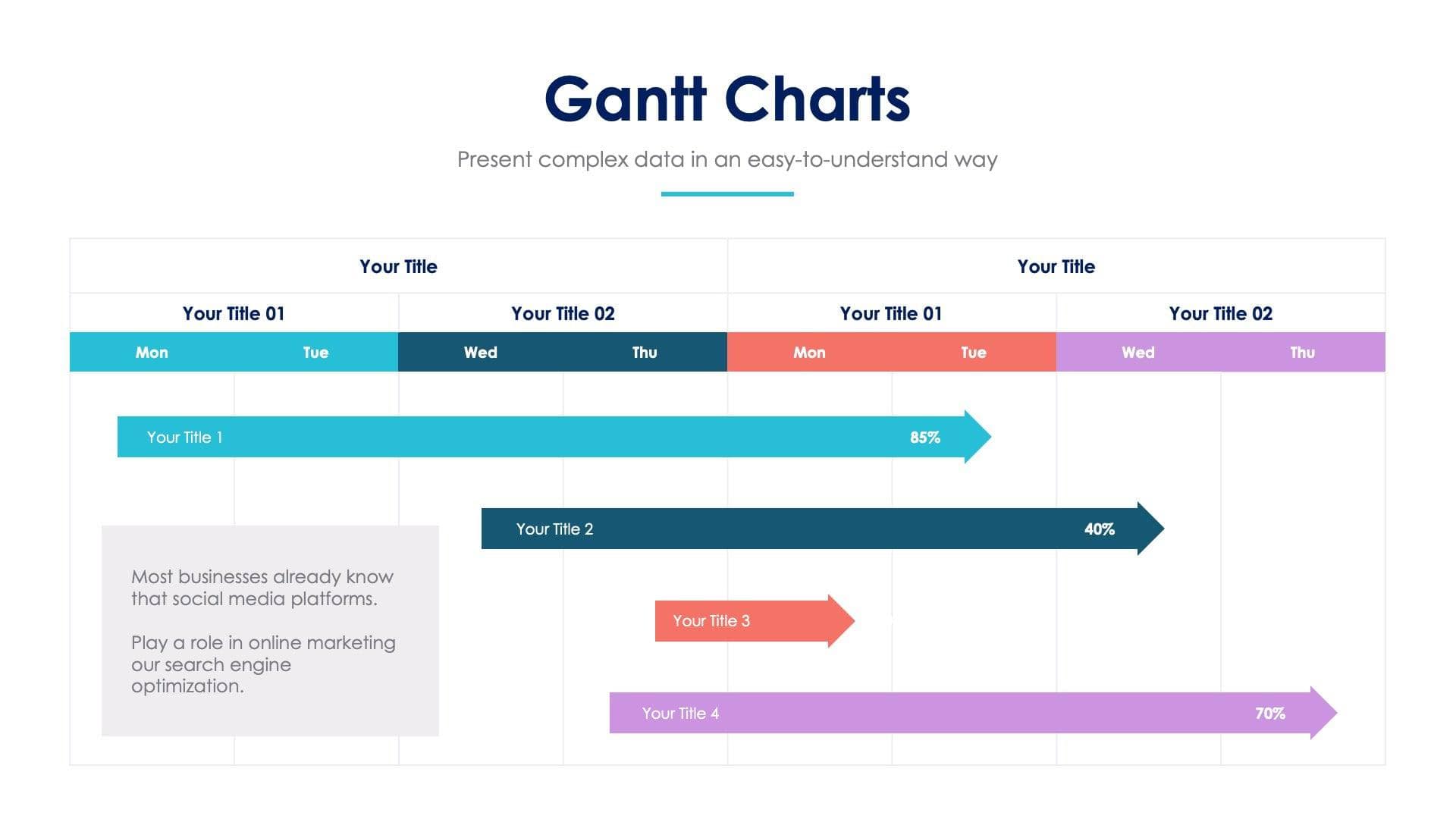 1920x1080 Gantt Chart Slide Infographic Template S07262204