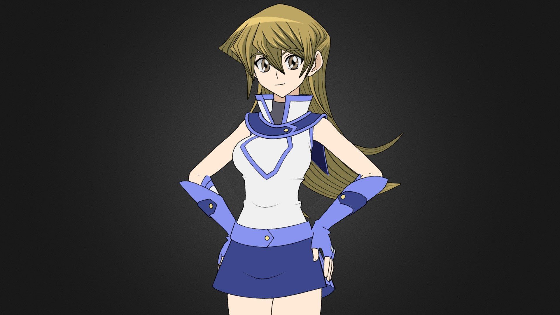 1920x1080 Tenjoin Asuka (Alexis Rhodes) model 3D model by GilsonAnimes [b8a2f2c]