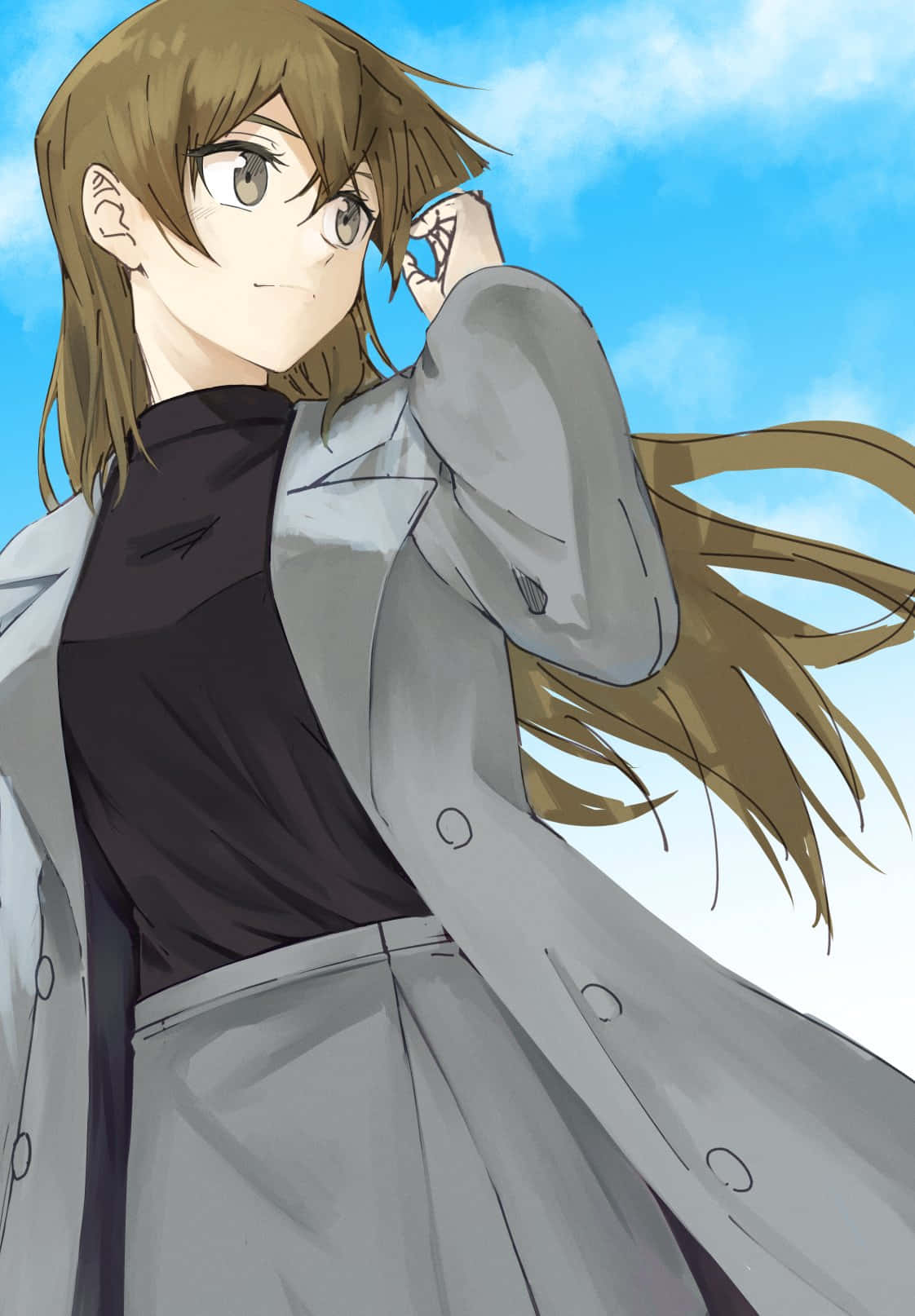 1122x1614 Download Alexis Rhodes character with power and style Wallpaper
