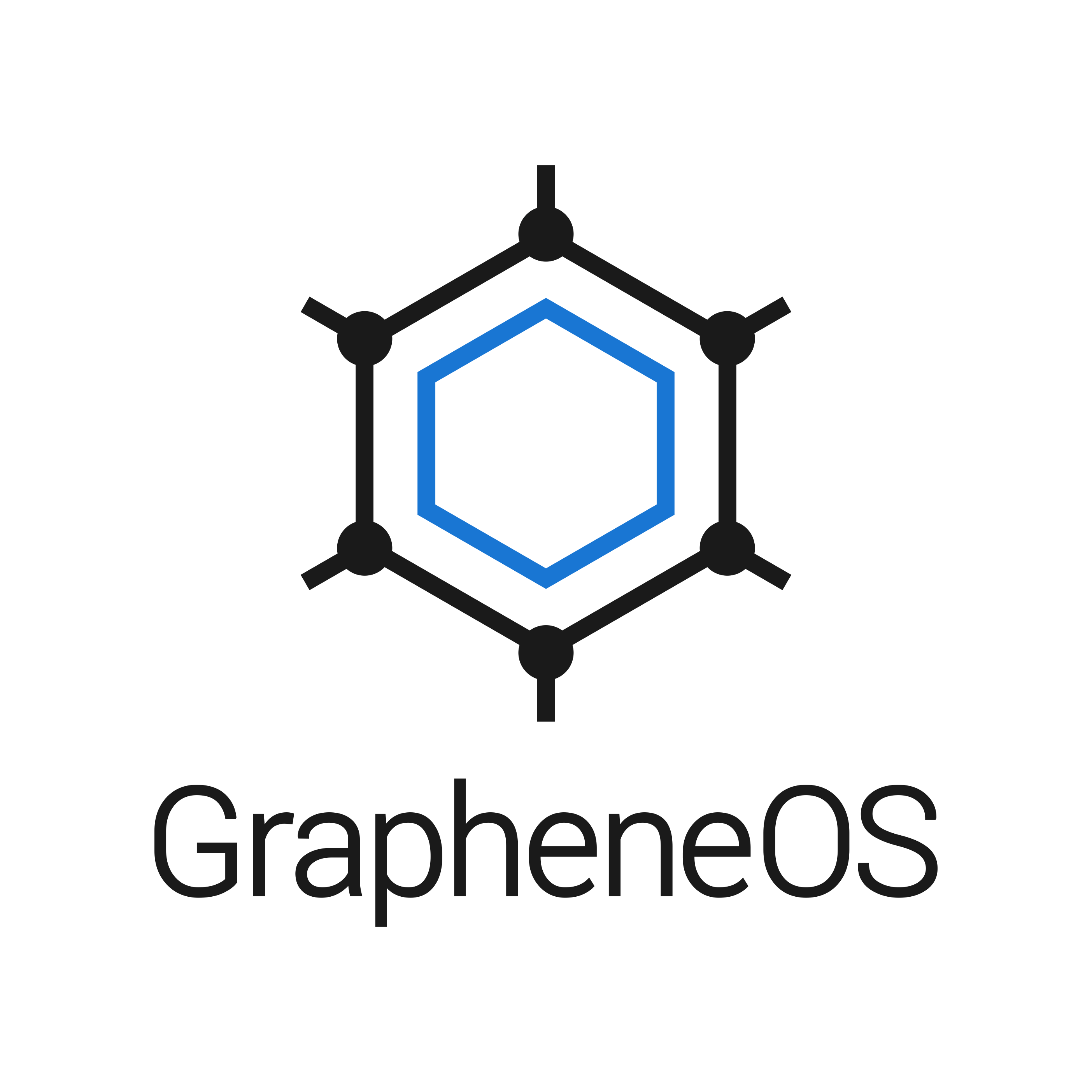 2807x2807 GrapheneOS Wallpaper