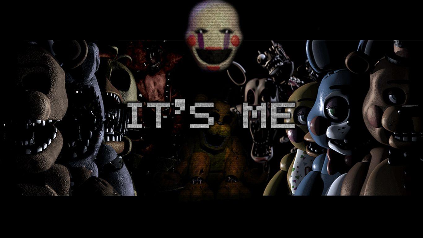 1366x768 Five Nights At Freddy's 2 Wallpaper