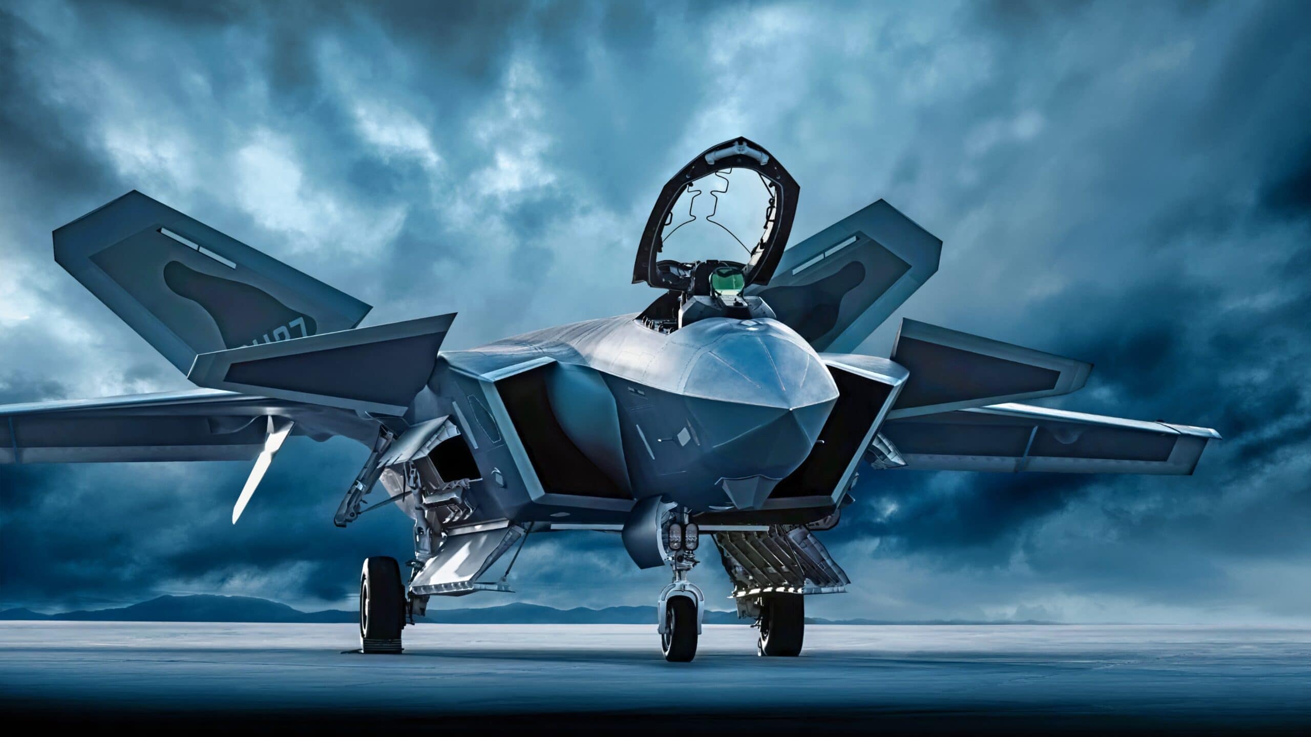 2560x1440 China's J 20 Stealth Fighter Has A Message For The F 22 And F 35