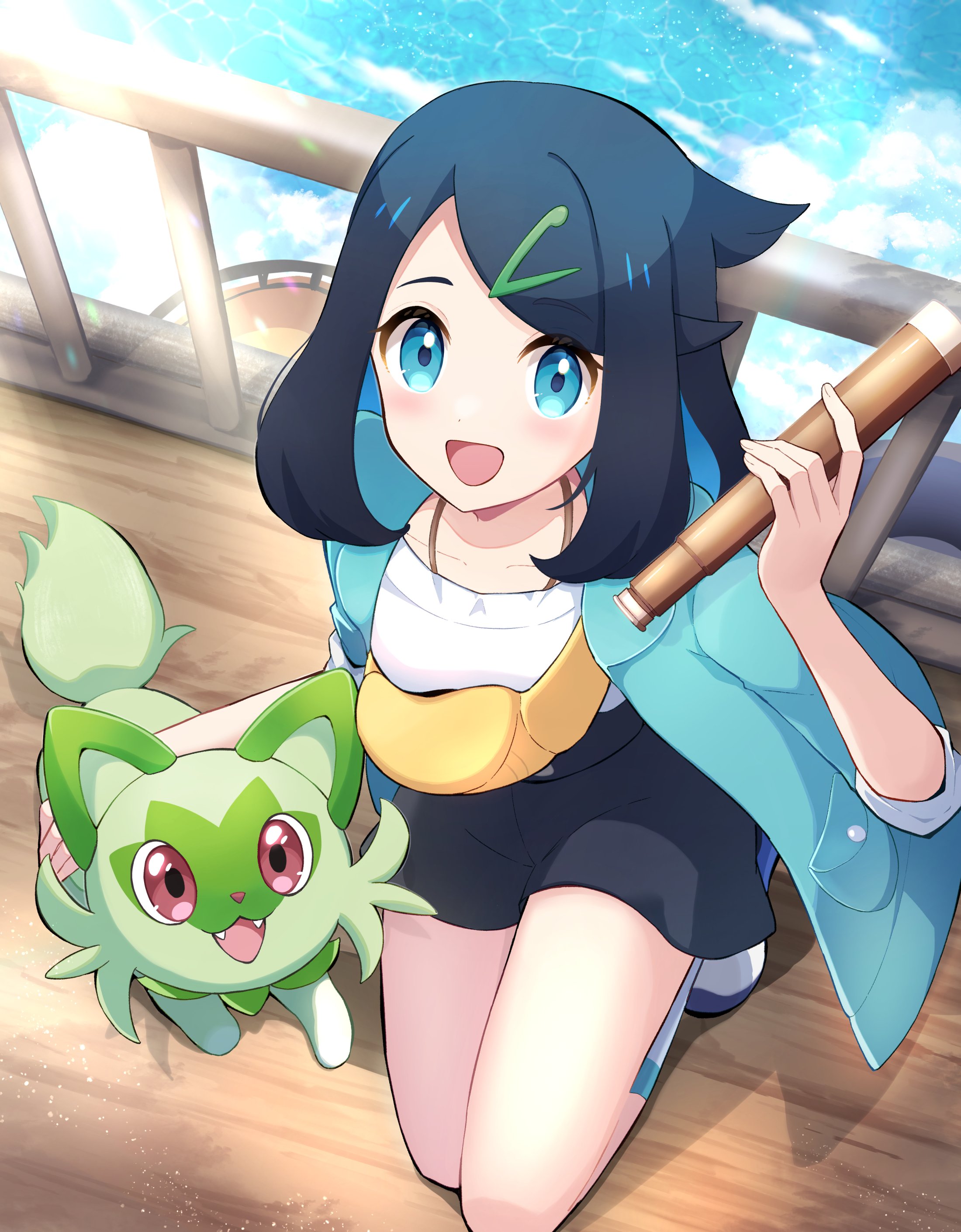 2200x2819 Pokémon Horizons: The Series Anime Image Board