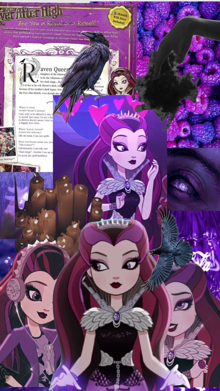 736x1308 Check out DaisyIsSilly's Shuffles. Ever after high, Ever after high rebels, Raven queen