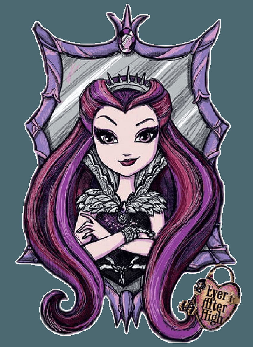 850x1164 Raven Queen, Ever After High Anime HD phone wallpaper
