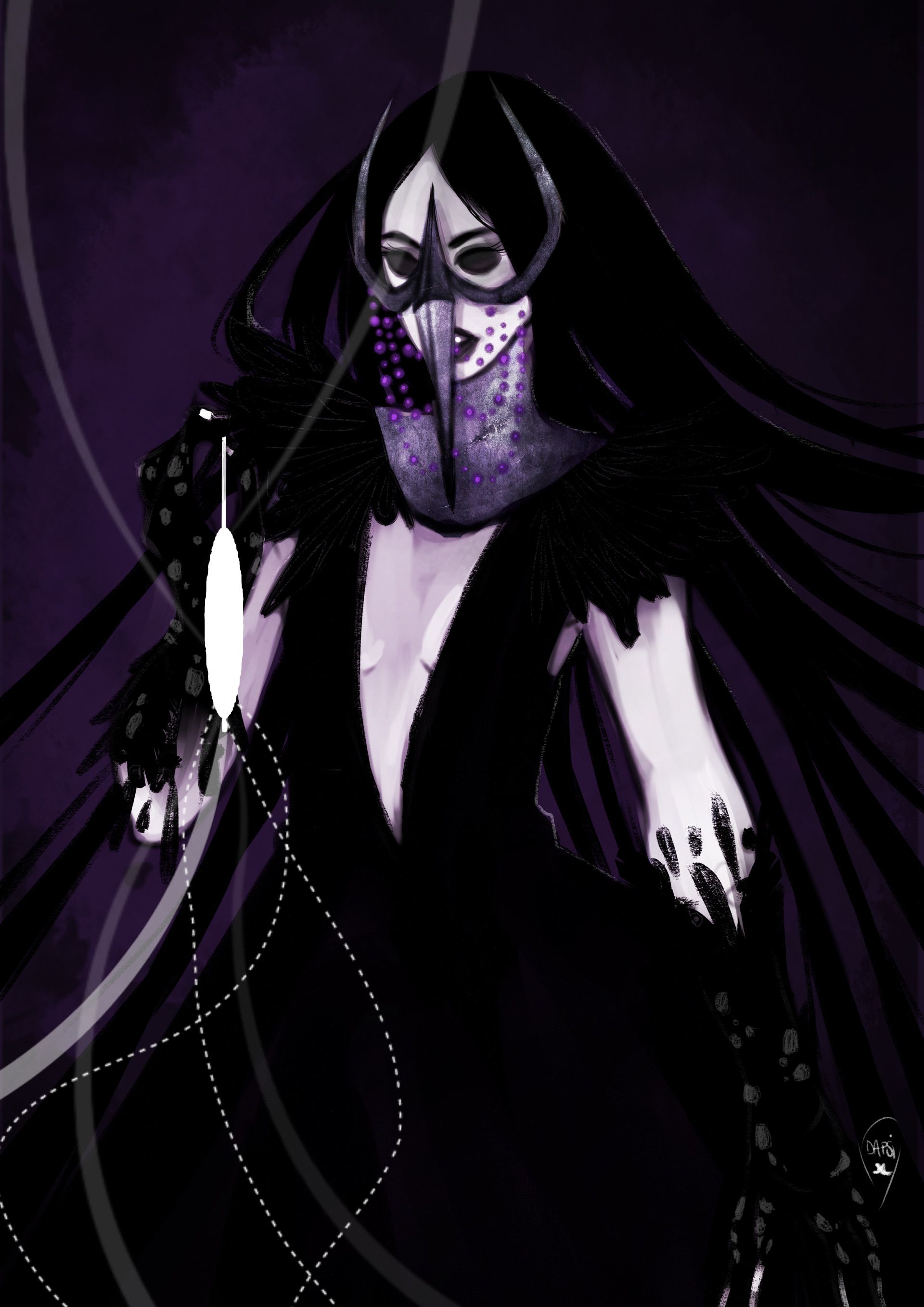1920x2716 The Raven Queen