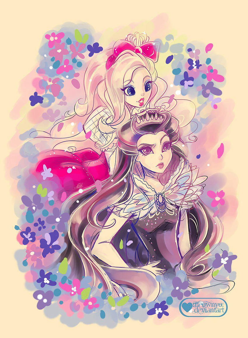 850x1155 Apple White & Raven Queen, madeline hatter and raven queen HD phone wallpaper