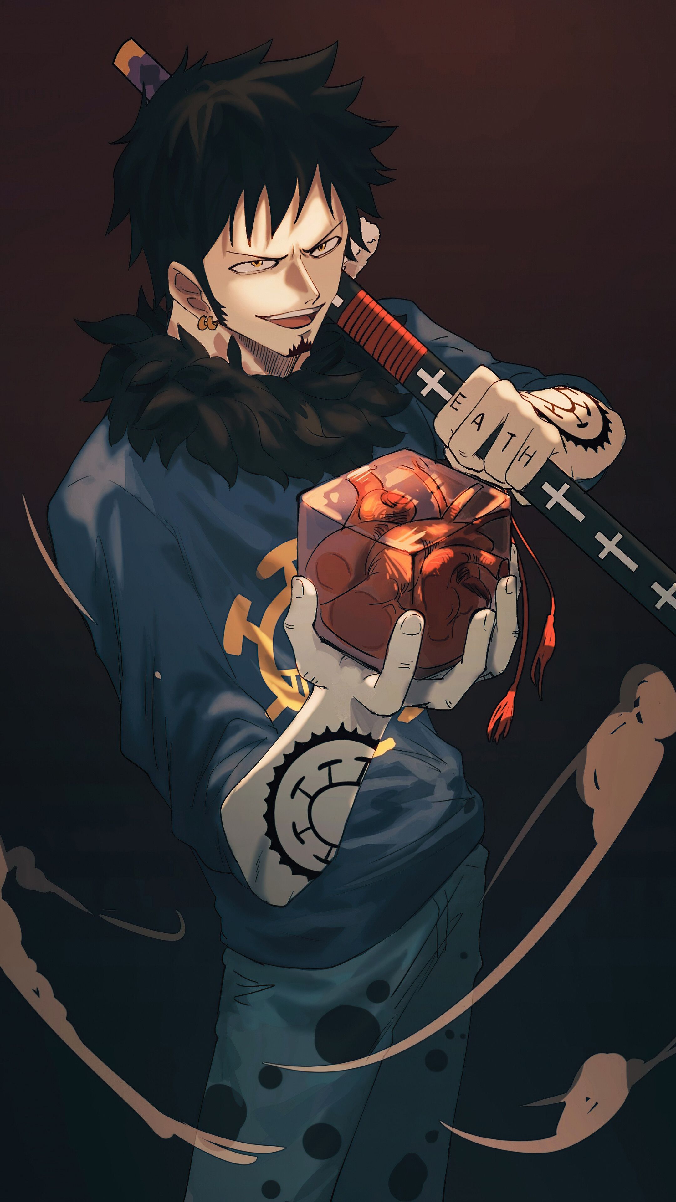 2160x3840 One Piece Law Mobile Wallpaper