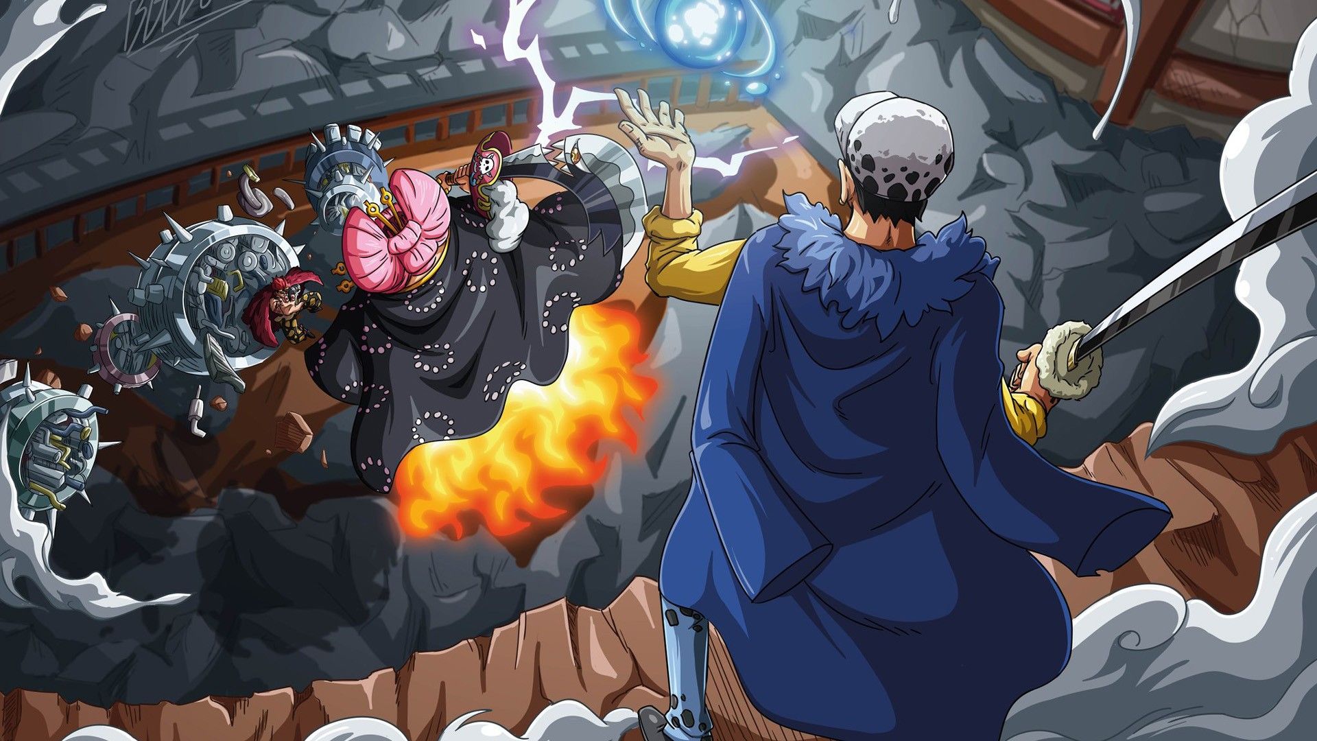 1920x1080 Trafalgar Law HD One Piece Wallpaper