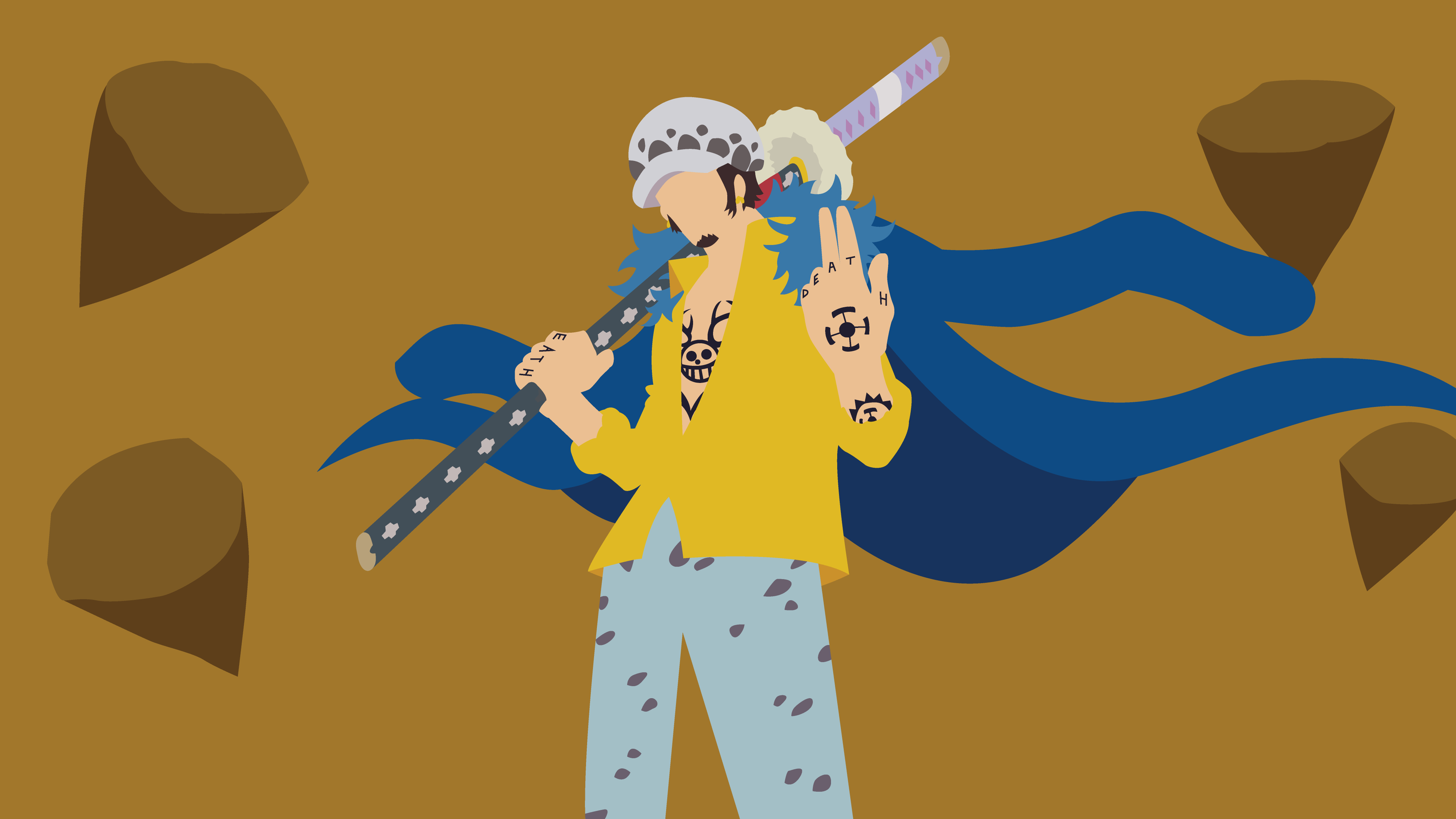 4000x2250 Trafalgar Law 4K Ultra HD Anime Wallpaper