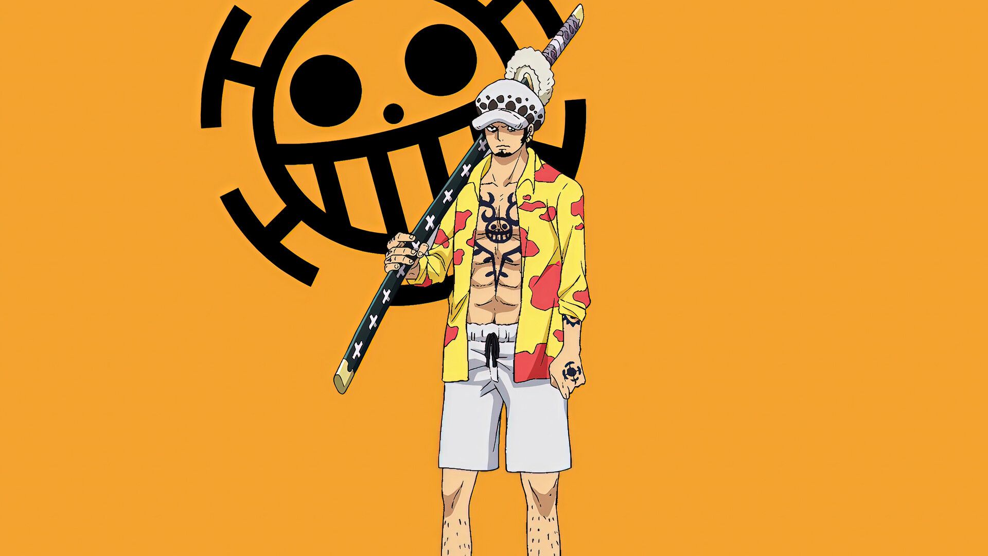1920x1080 Trafalgar Law One Piece: Red Wallpaper 4K HD PC h