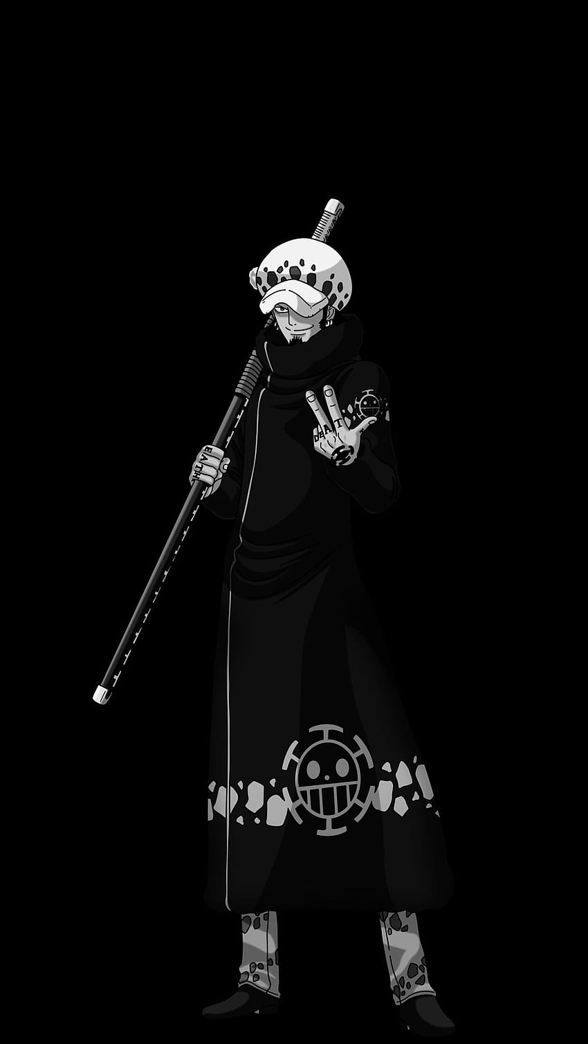 850x1509 One Piece] Trafalgar D. Law [1132x2009] : Amoledbackground, one piece amoled HD phone wallpaper