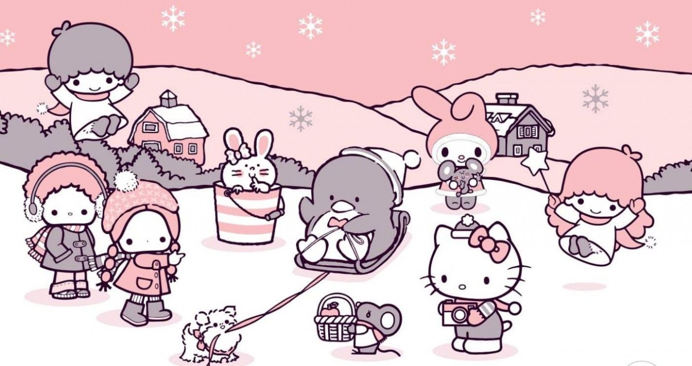 1400x741 Sanrio Desktop Wallpaper