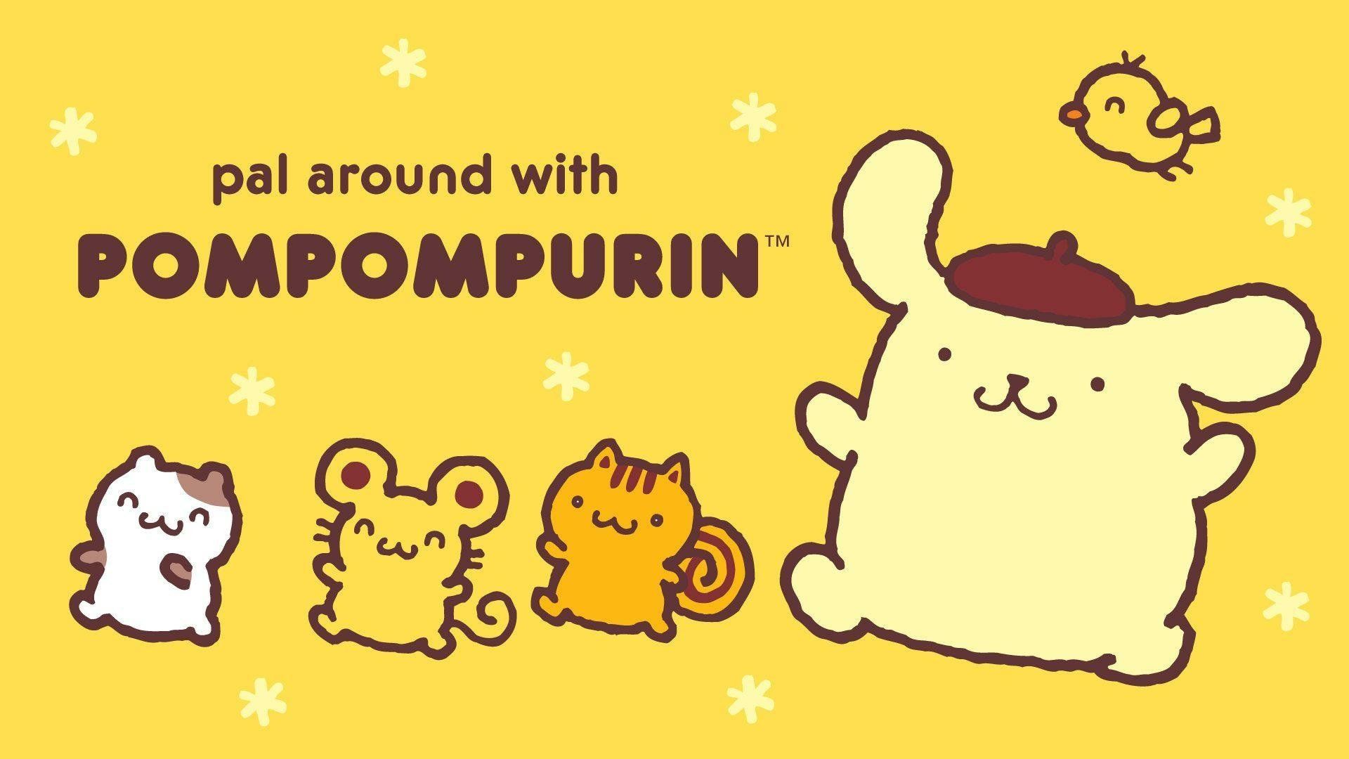 1920x1080 Pompompurin HD Anime Wallpaper Characters Desktop Background