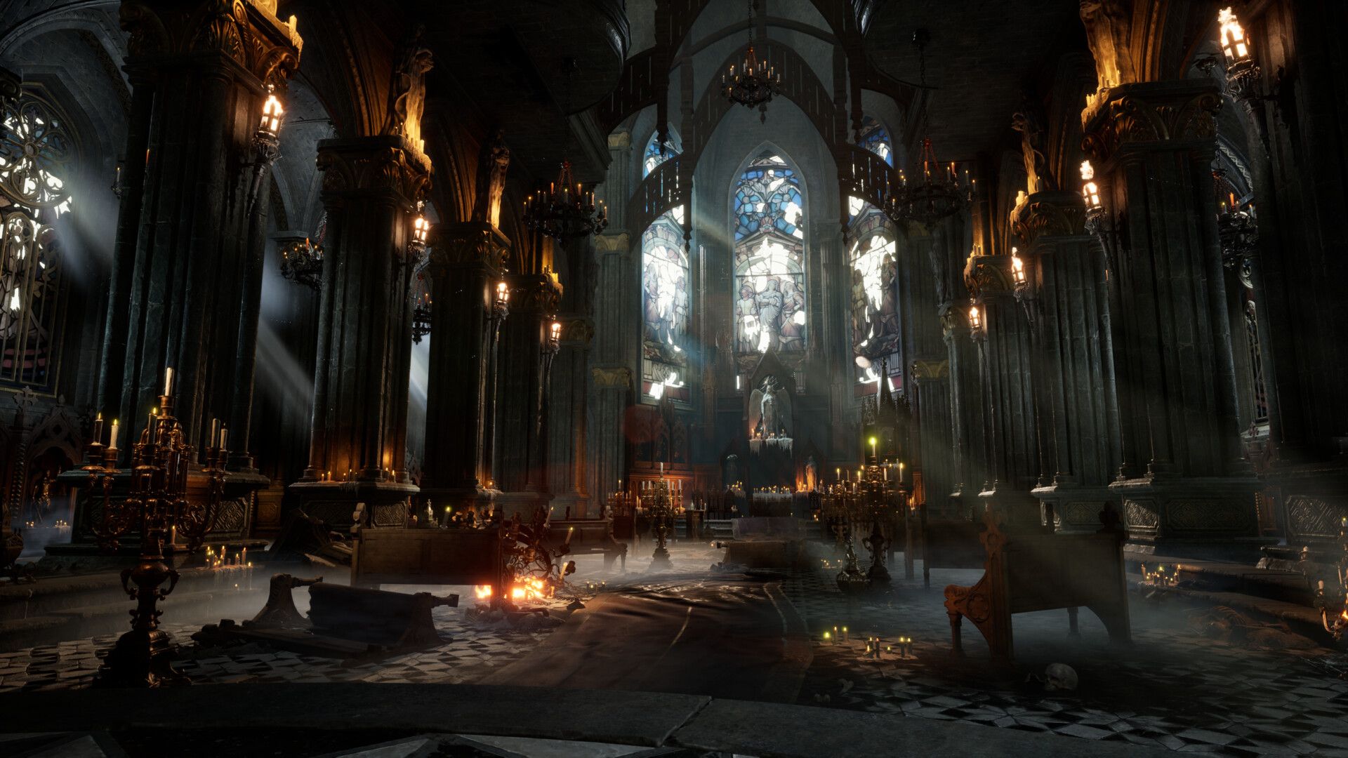 1920x1080 Gothic Cathedral