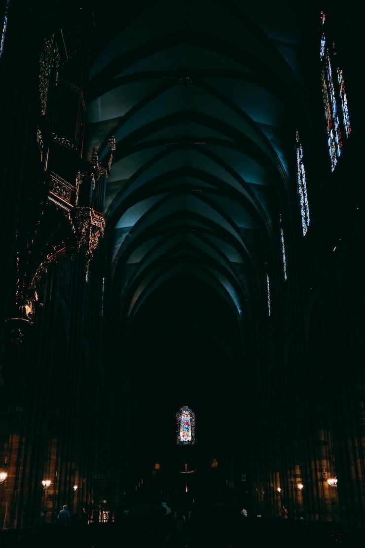 740x1110 Dark cathedral Image