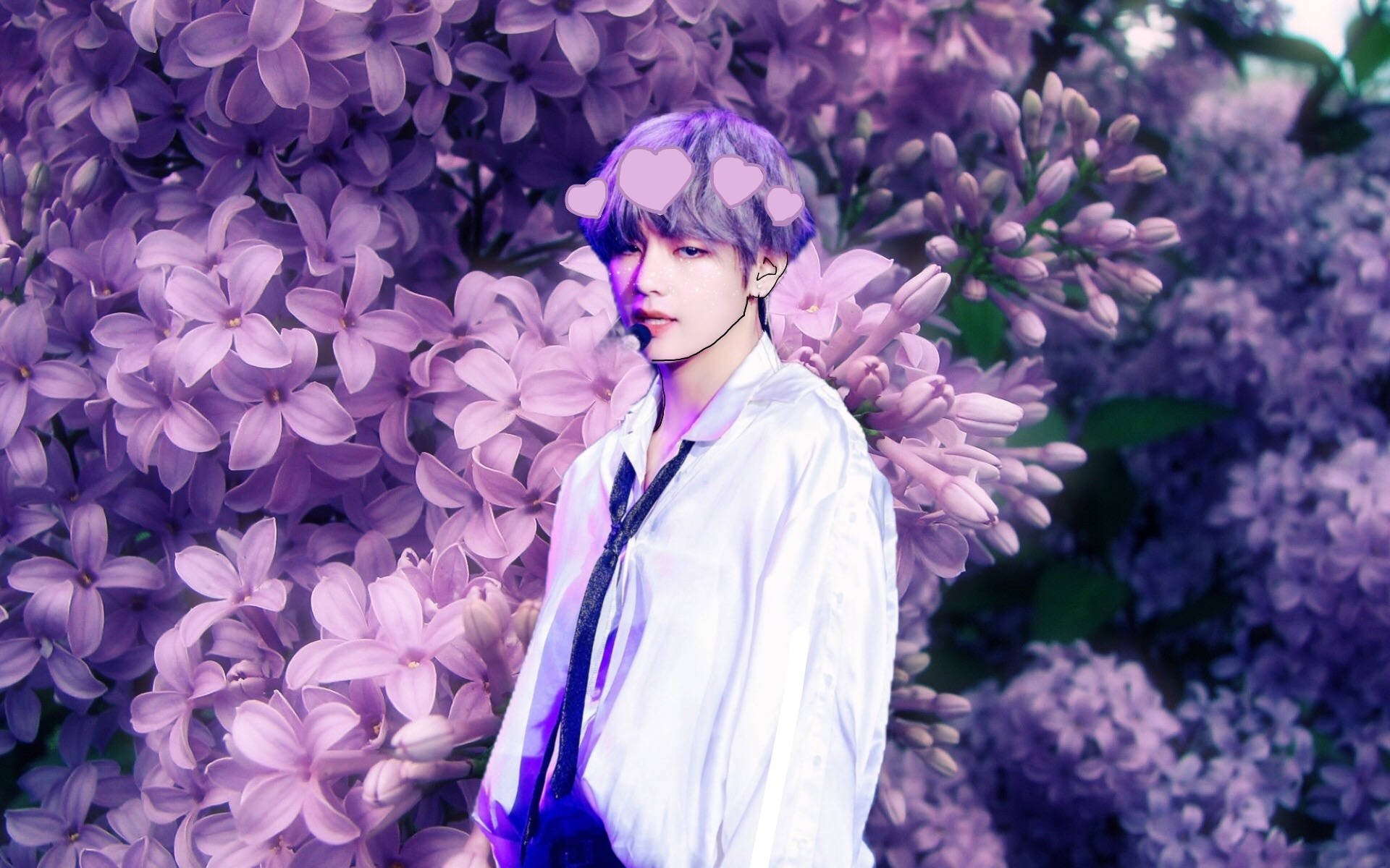 1920x1200 Bts V Wallpaper