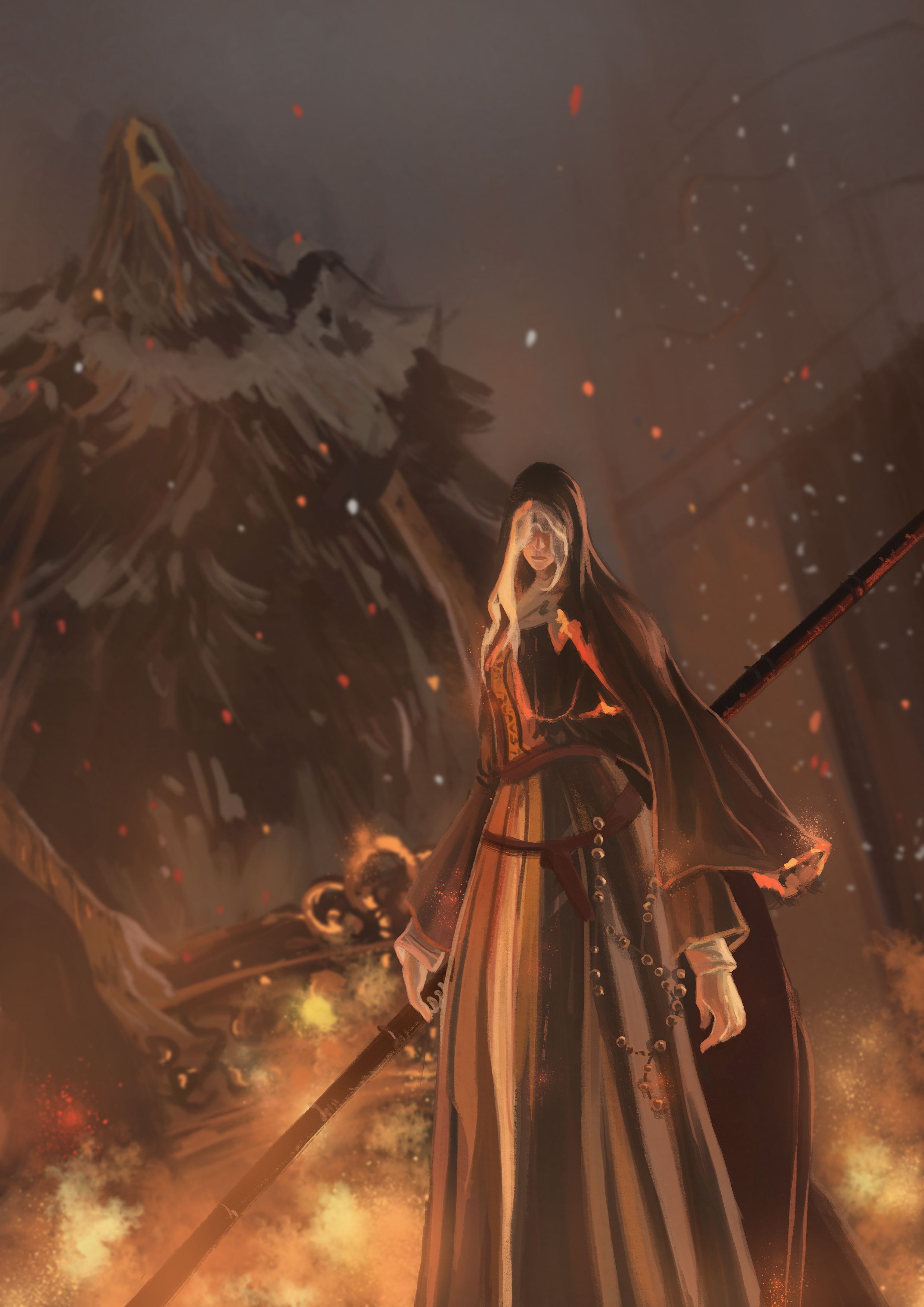 2480x3508 Sister Friede Sister Souls Anime Image Board