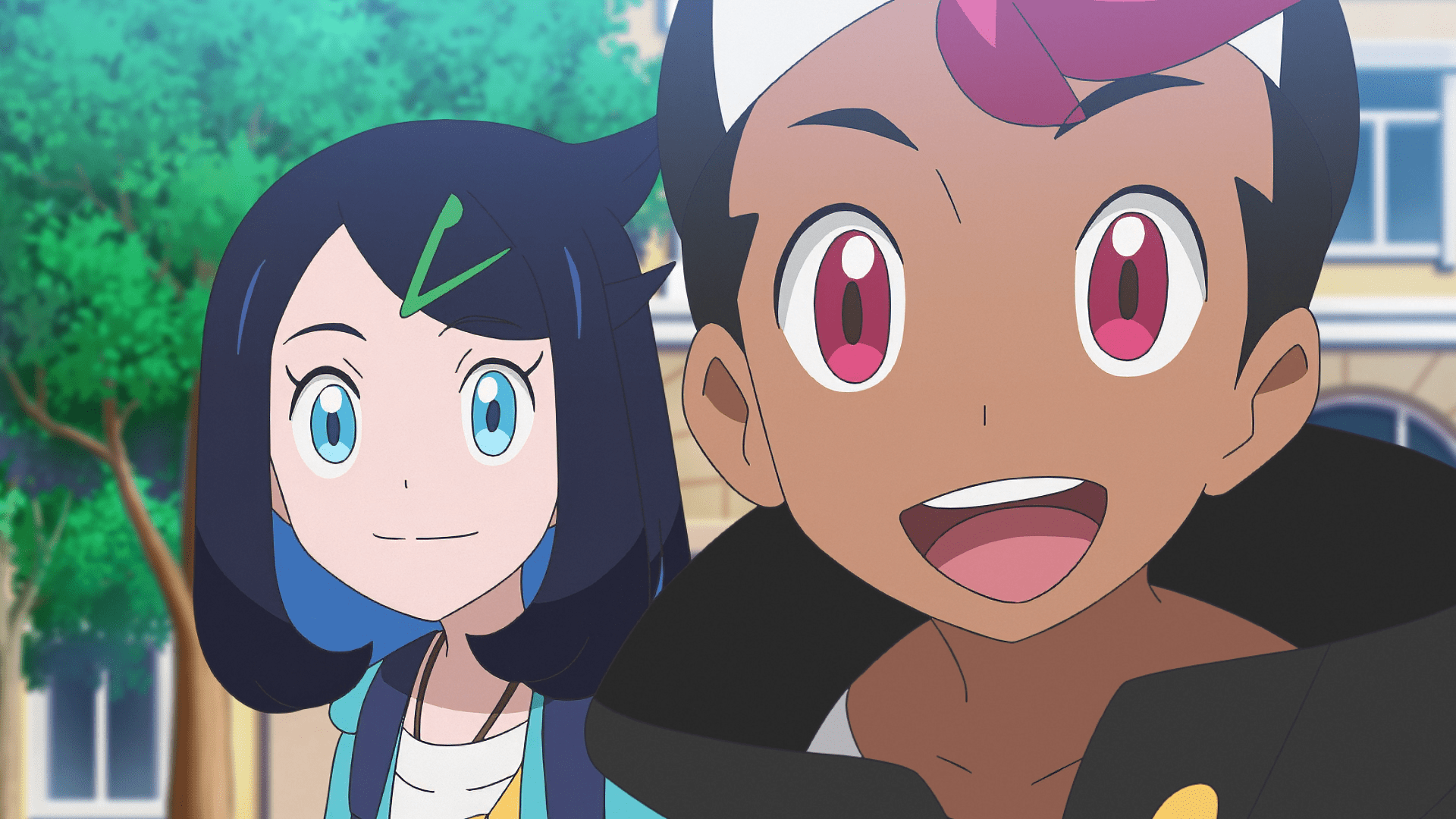 1920x1080 Pokémon Horizons HD Wallpaper with Liko
