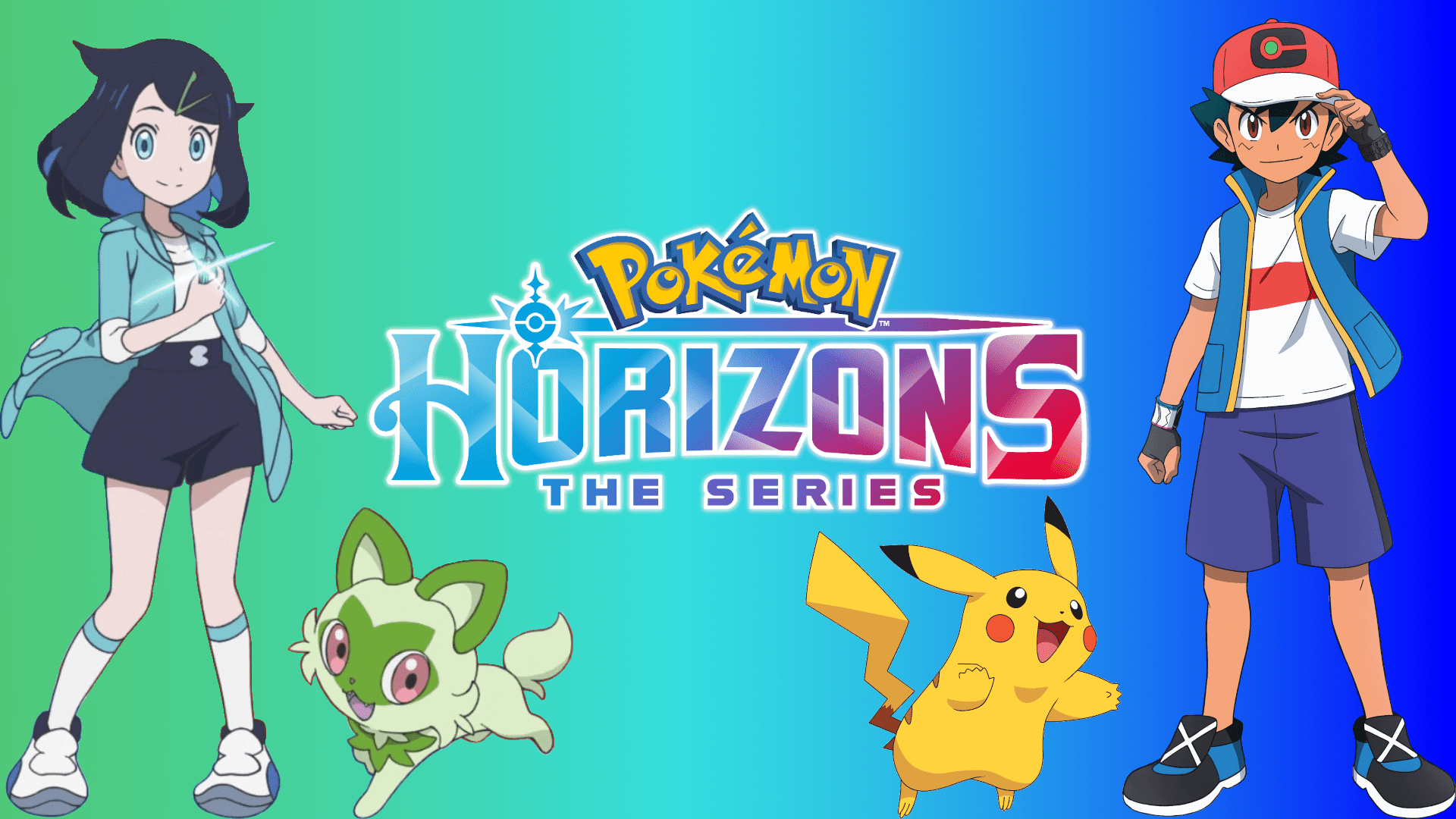 1920x1080 Pokémon Wallpaper with Liko and Ash created by me (UPDATE)