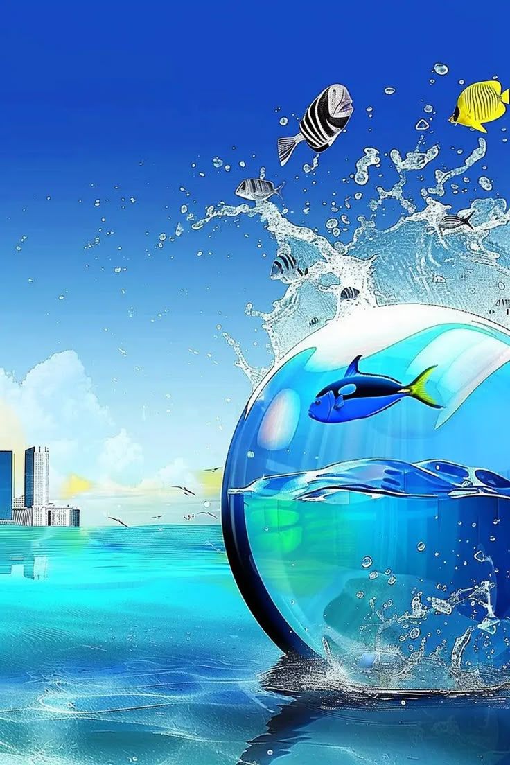 736x1104 Helvetica Aqua Aero Art