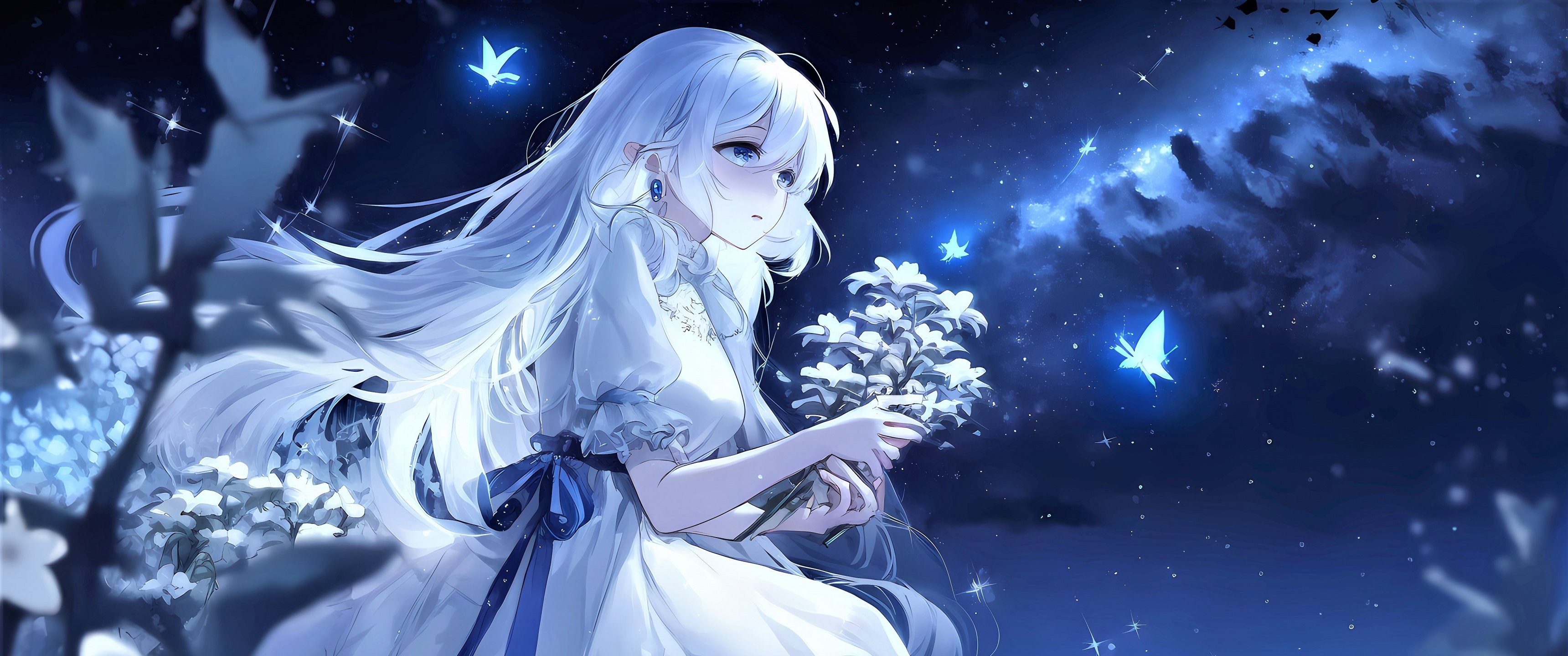3440x1440 Manga Girls 3440x1440 Wallpaper