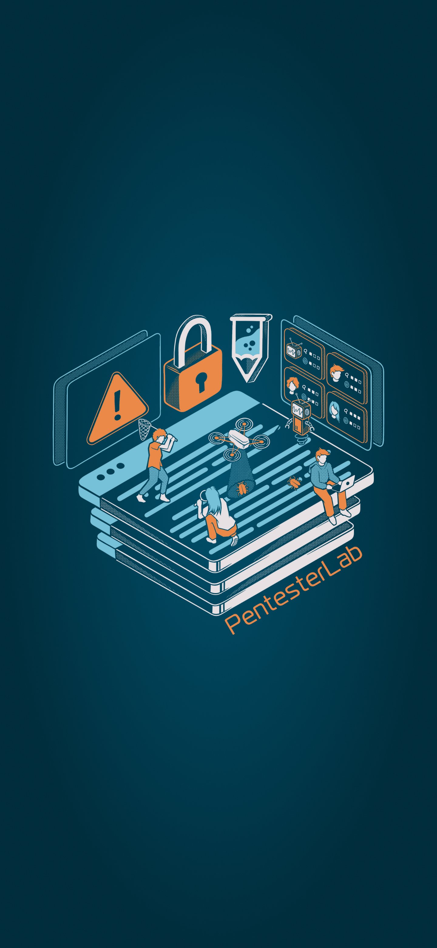 1440x3120 Awesome Infosec, Cyber and Hacking Wallpaper!