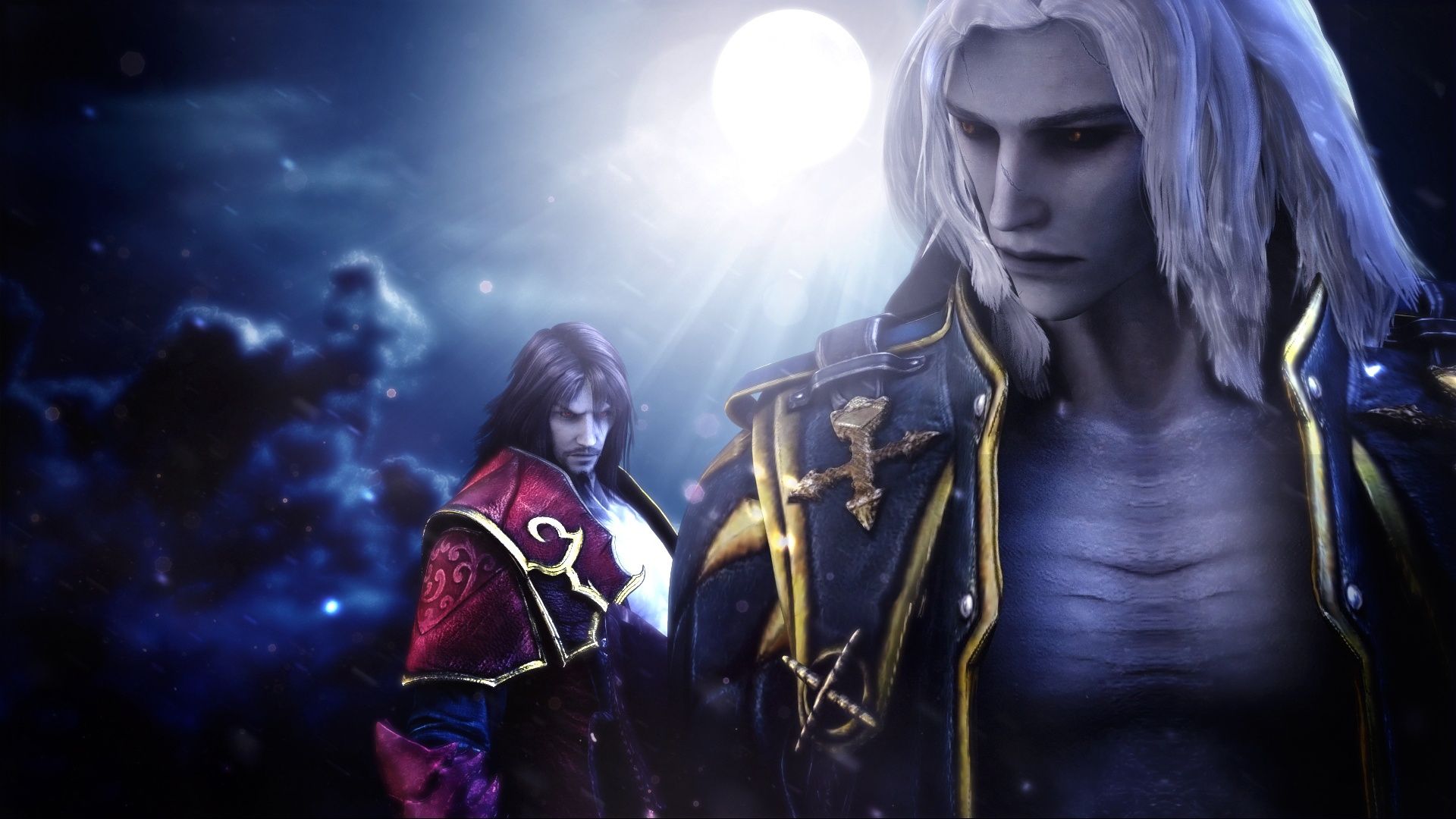 1920x1080 Wallpaper Alucard, Dracula, Gabriel Belmont, Castlevania: Lords of Shadow Trevor Belmont for mobile and desktop, section игры, resolution 1920x1080