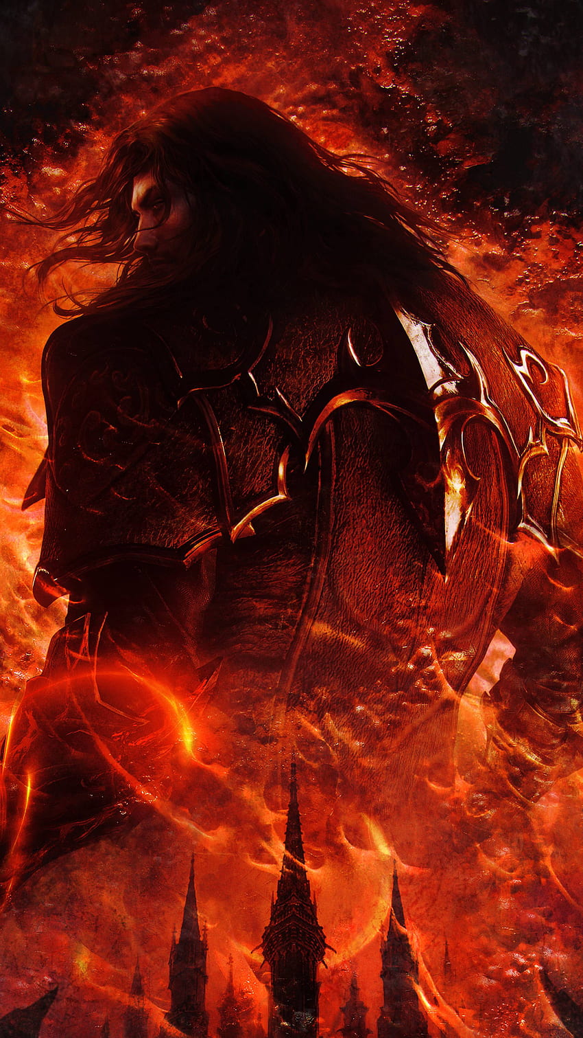 850x1511 Castlevania lords of shadow gabriel belmont, dracula Sony Xperia X, XZ, Z5 Premium, Games, , and Background, Belmont HD phone wallpaper