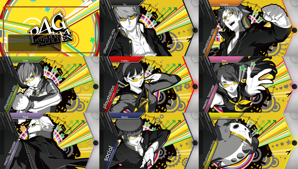 1200x681 PS Vita 4 Golden Theme Pack