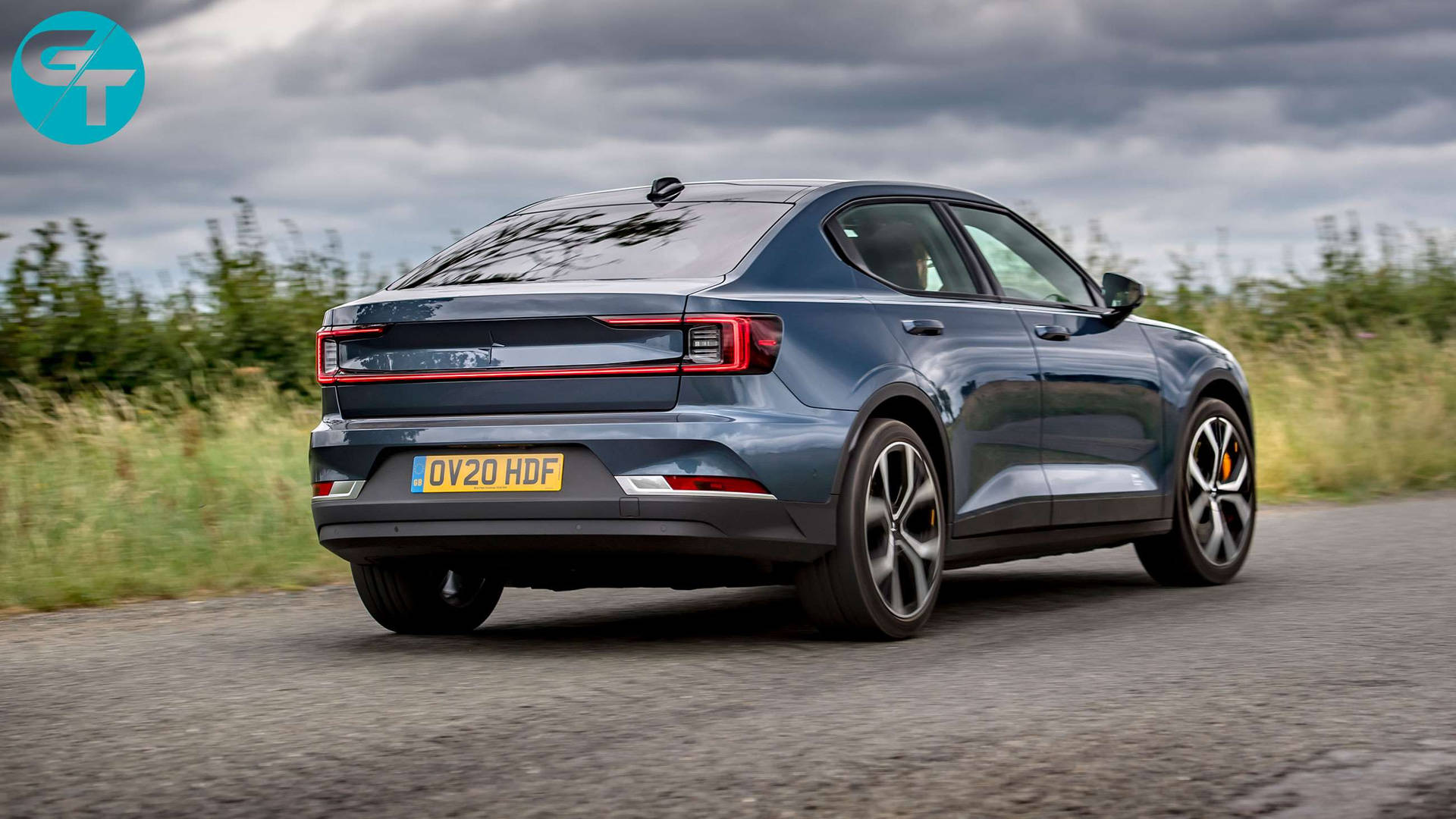 1920x1080 Download Backside Of A Polestar 2 Car Wallpaper