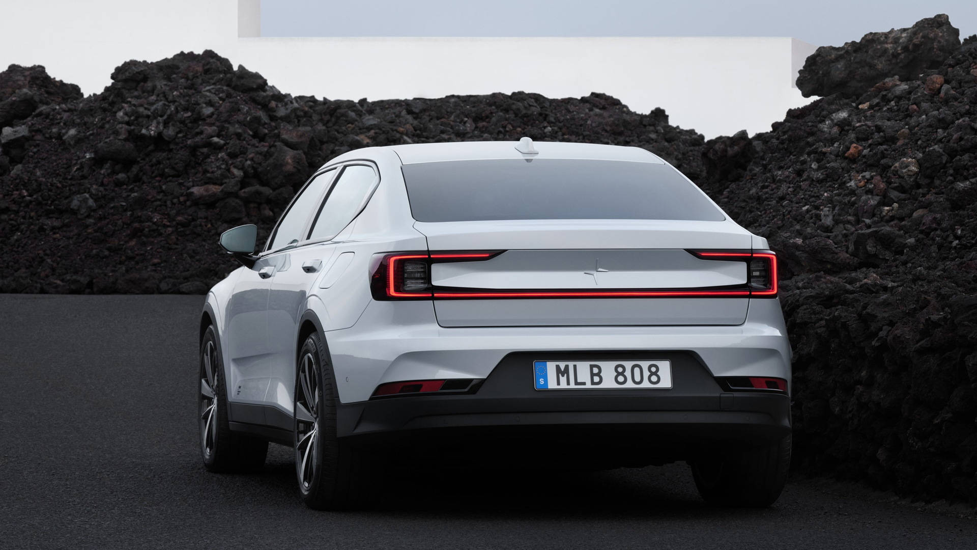 1920x1080 Download Polestar 2 At A Rocky Road Wallpaper
