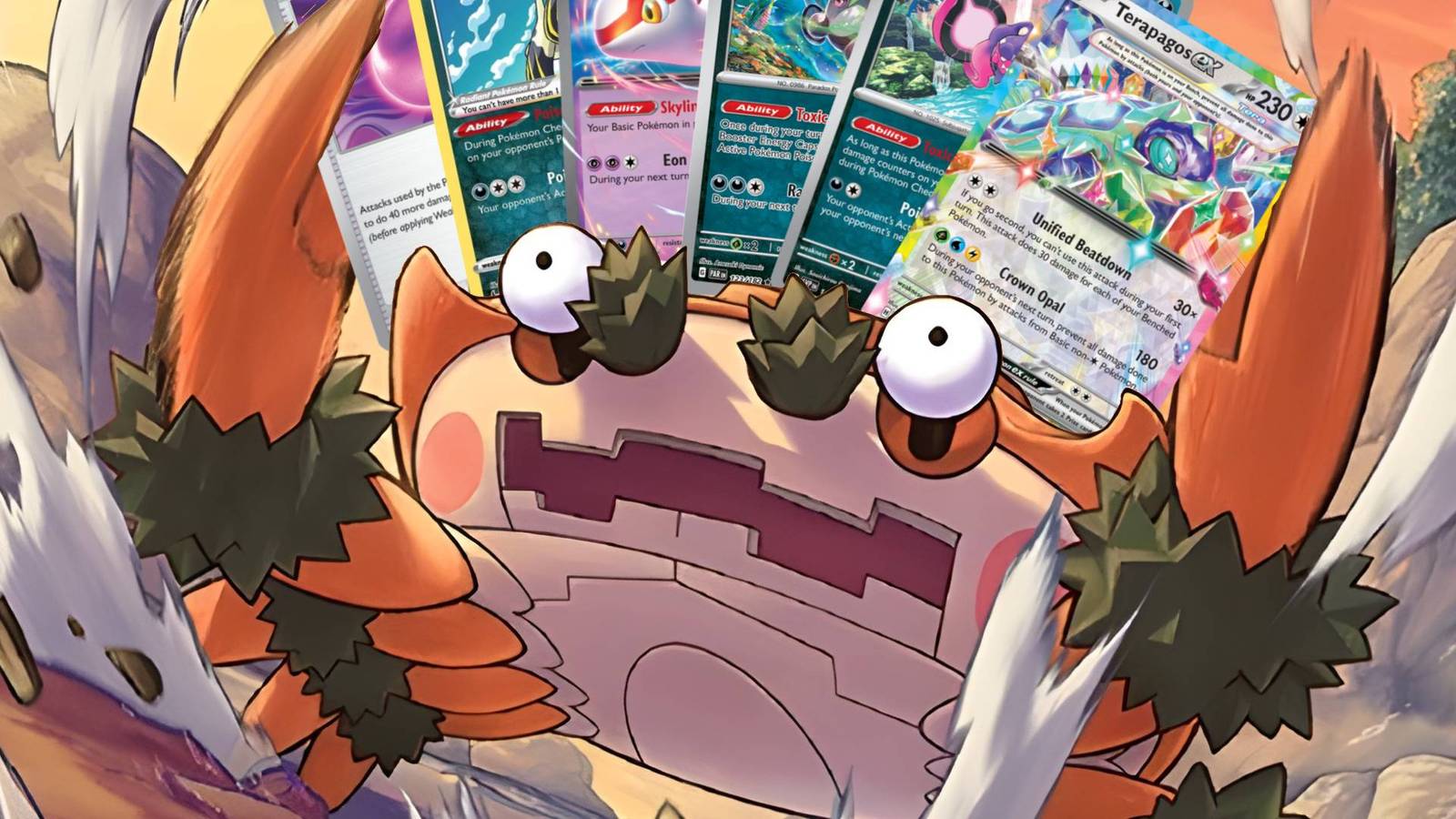 1600x900 Klawf Terapagos Ex Deck Guide Cards, How To Play