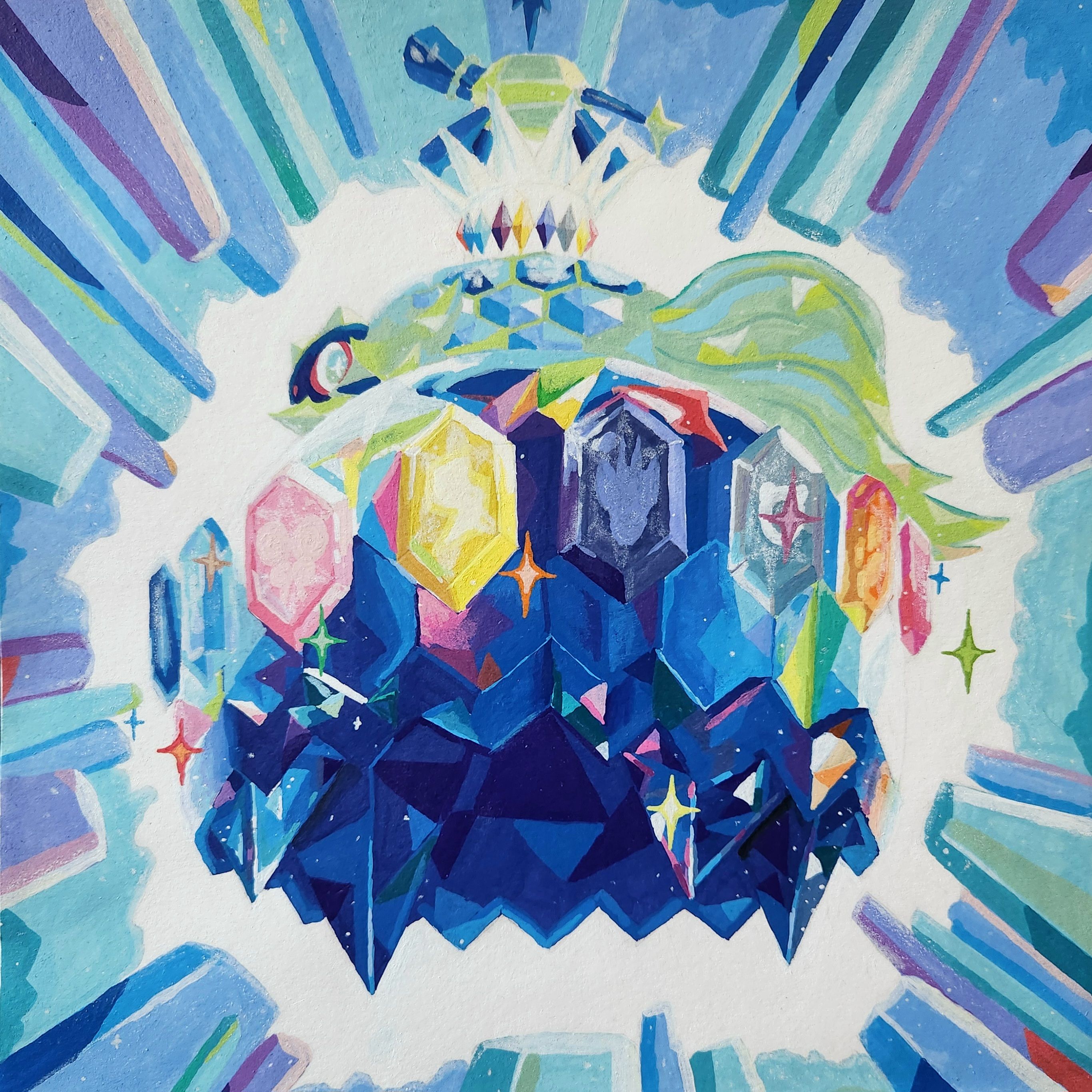 2731x2731 Stellar Terapagos by BrightDemon on Newgrounds